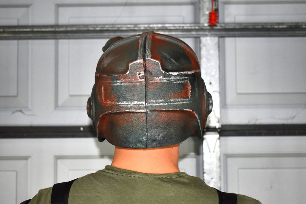 Combat Armor Helmet - Full Helmet Kit - Thermoformed - Glow-In-The-Dark Headlamp