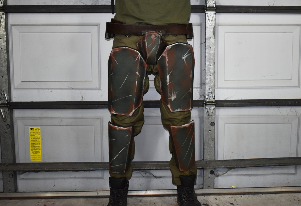 Combat Armor Leggings (FO4) - DIY Fallout Armor Kit - Unassembled