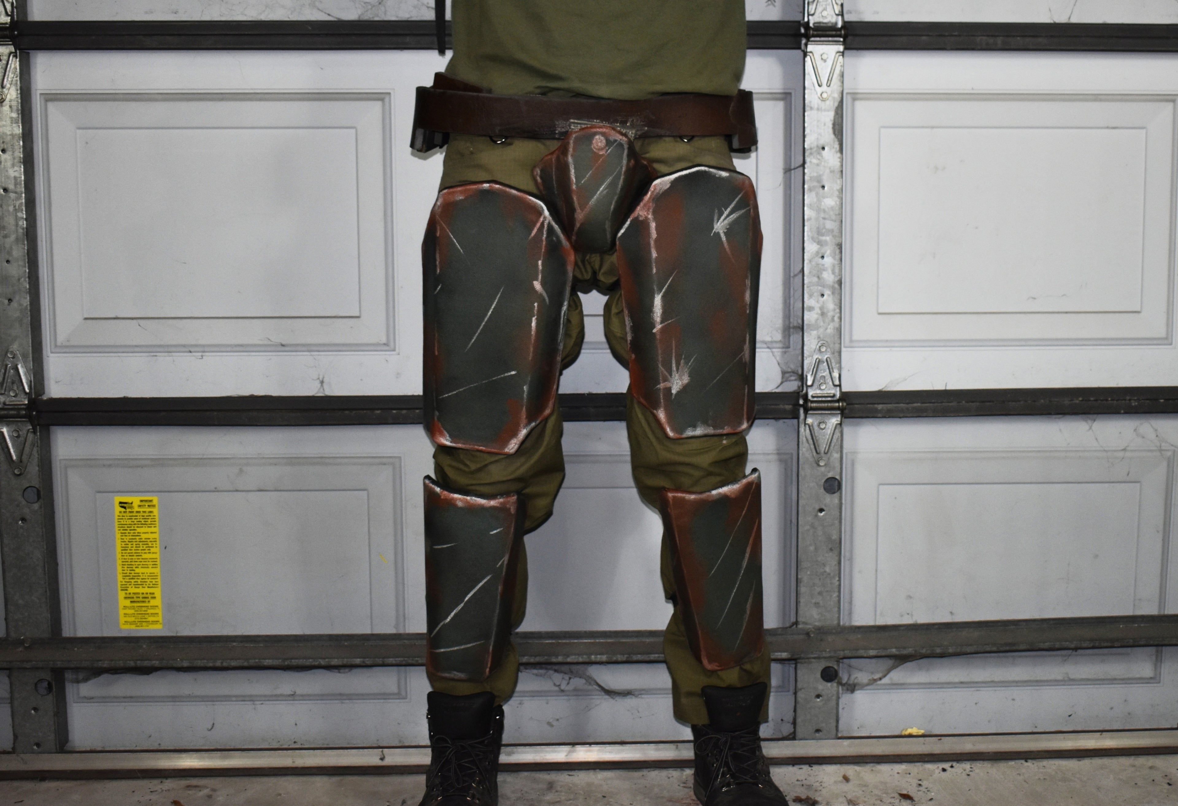 Combat Armor Leggings (FO4) - DIY Fallout Armor Kit - Unassembled