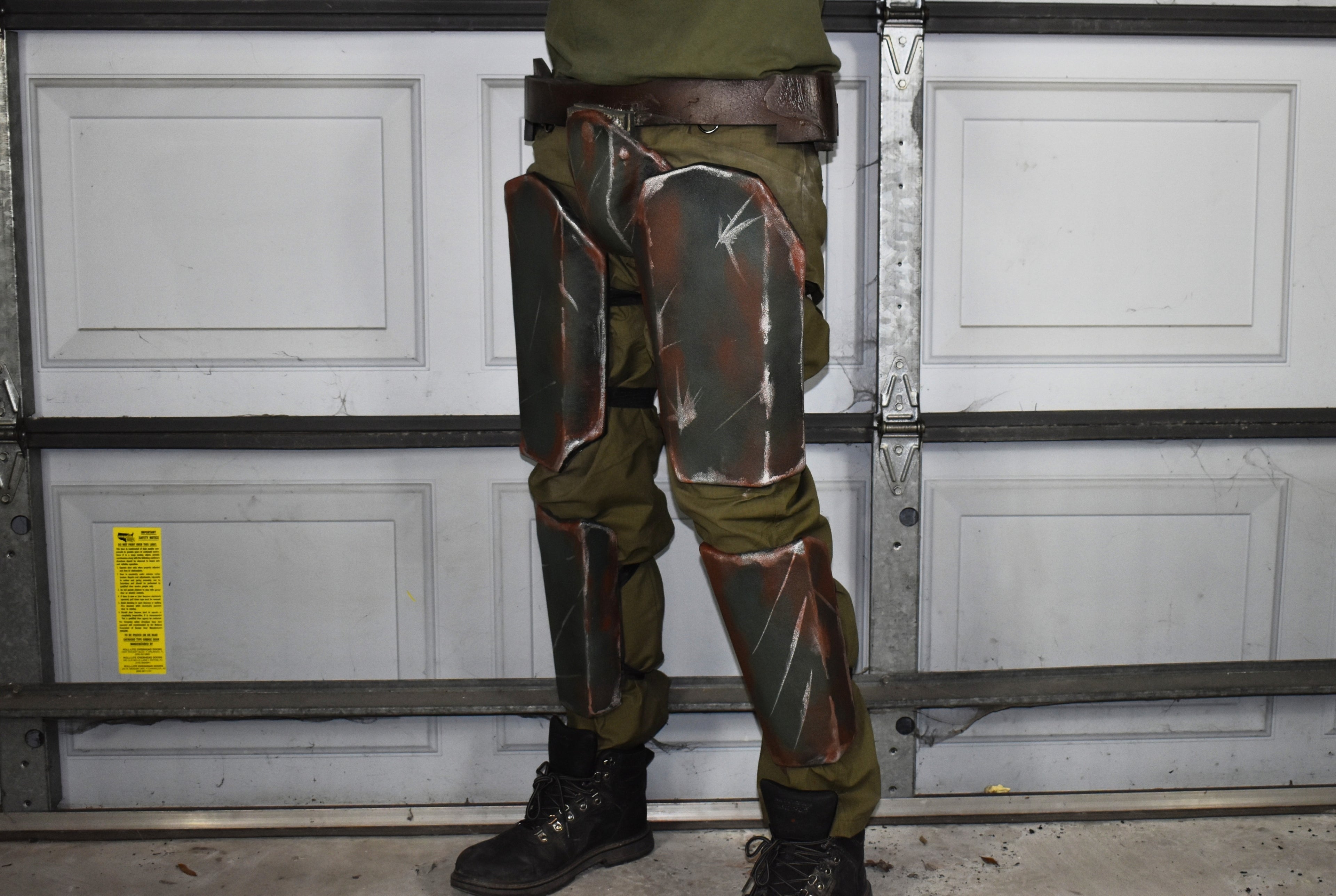 Combat Armor Leggings (FO4) - DIY Fallout Armor Kit - Unassembled
