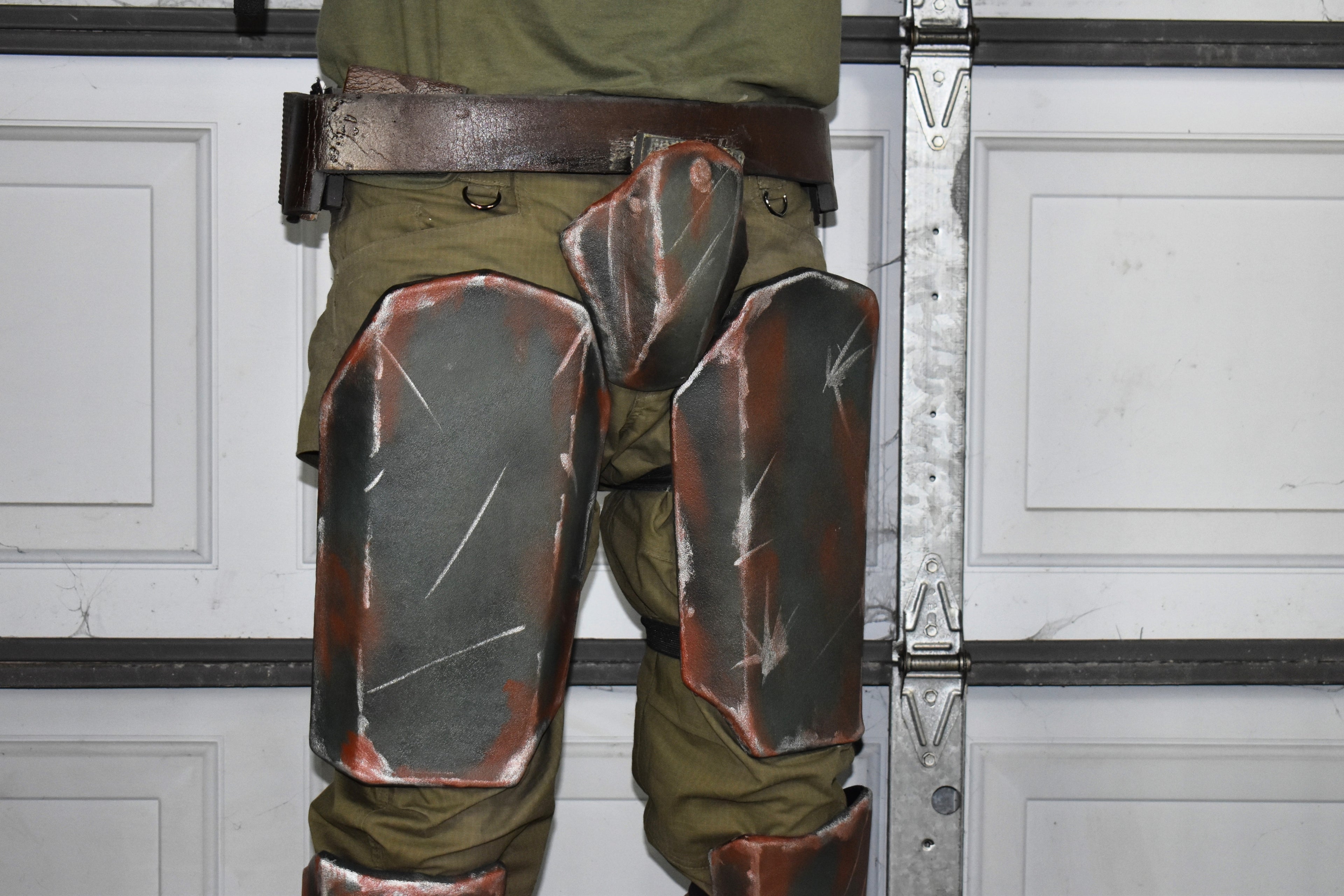 Combat Armor Leggings (FO4) - DIY Fallout Armor Kit - Unassembled