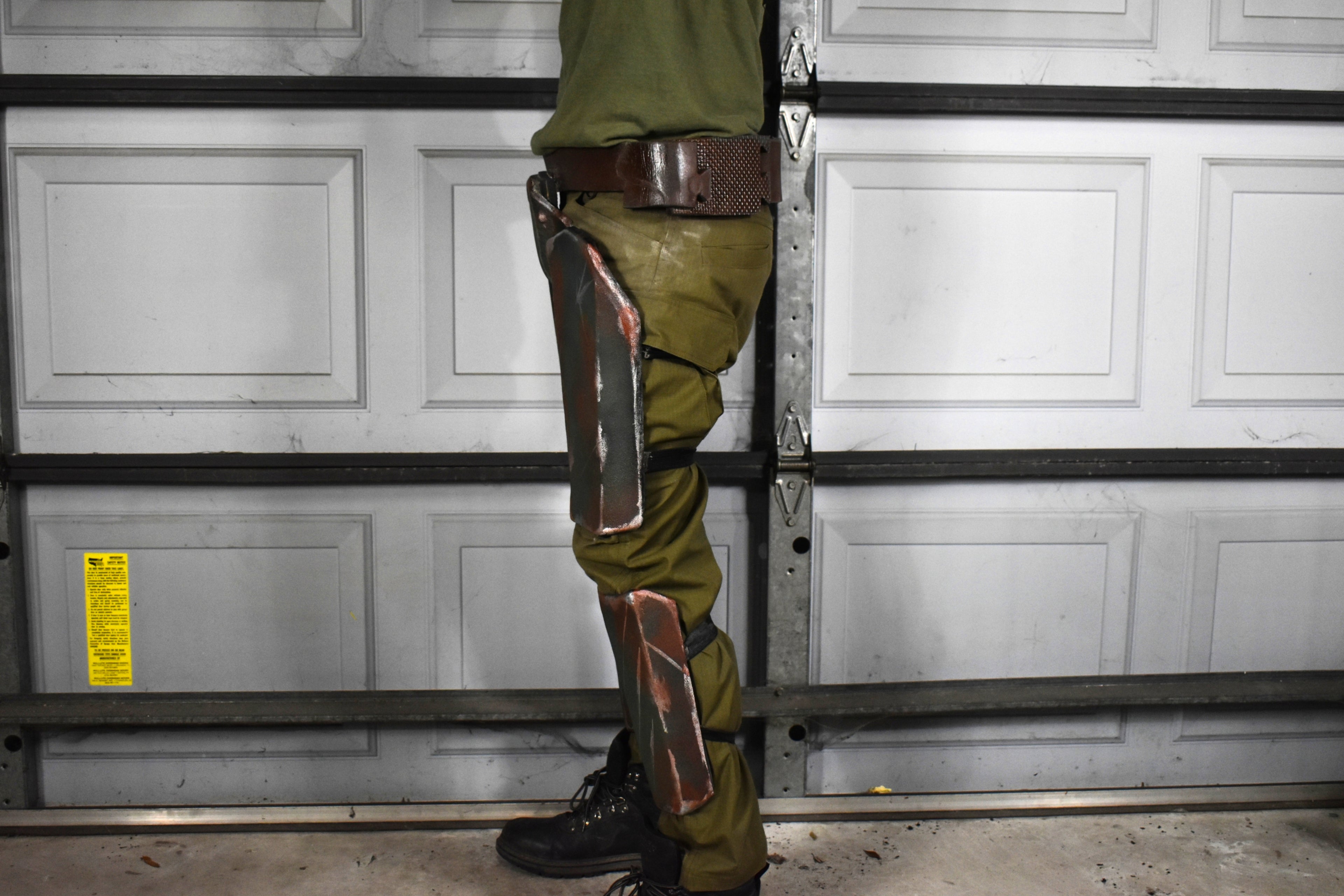 Combat Armor Leggings (FO4) - DIY Fallout Armor Kit - Unassembled