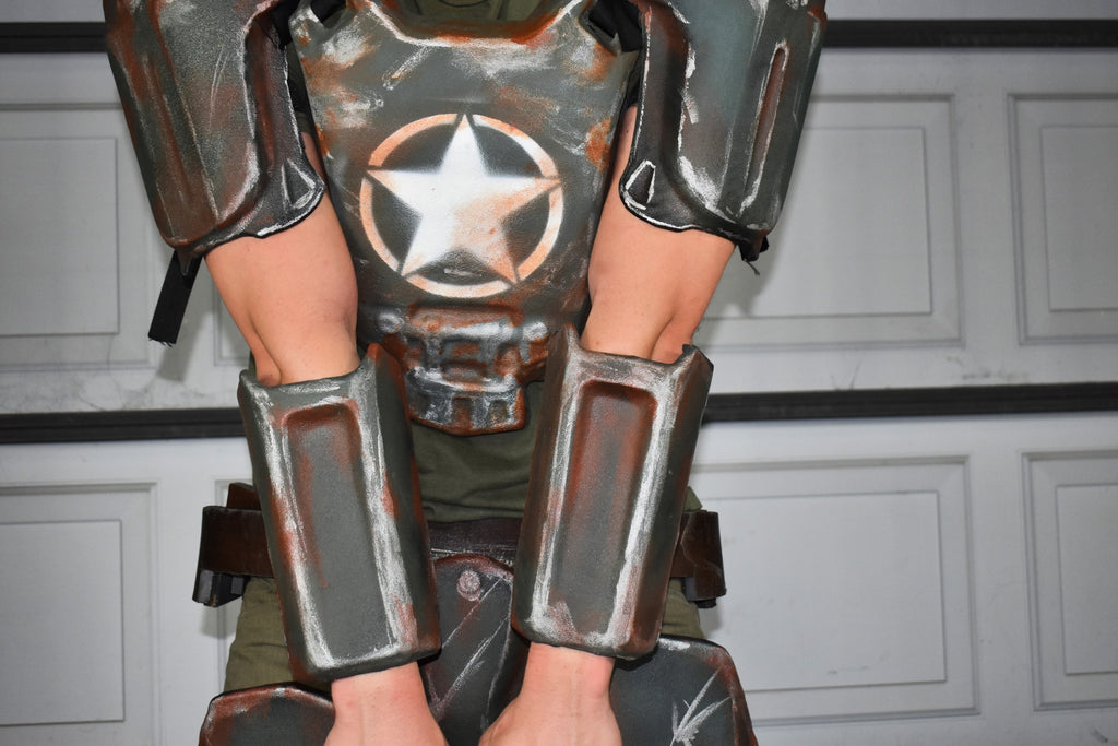 Combat Armor Forearm Guards (FO4) - DIY Armor Kit - Unassembled