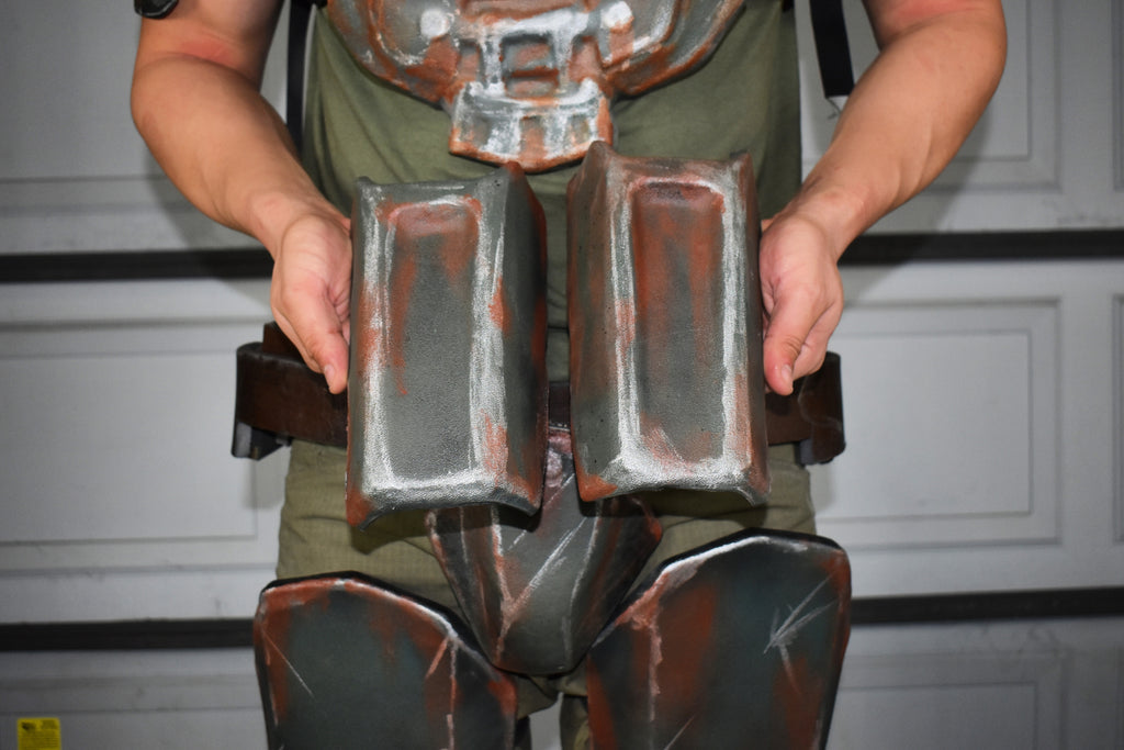 Combat Armor Forearm Guards (FO4) - DIY Armor Kit - Unassembled