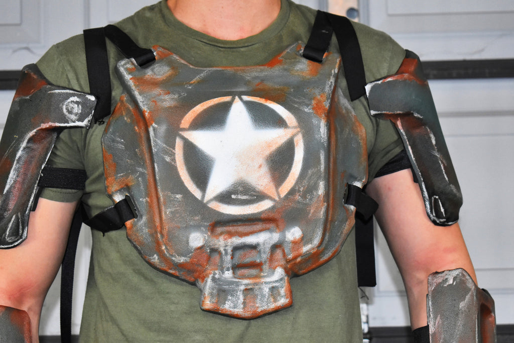 Combat Armor Chest Piece | Armor DIY Kit - Thermoformed ABS