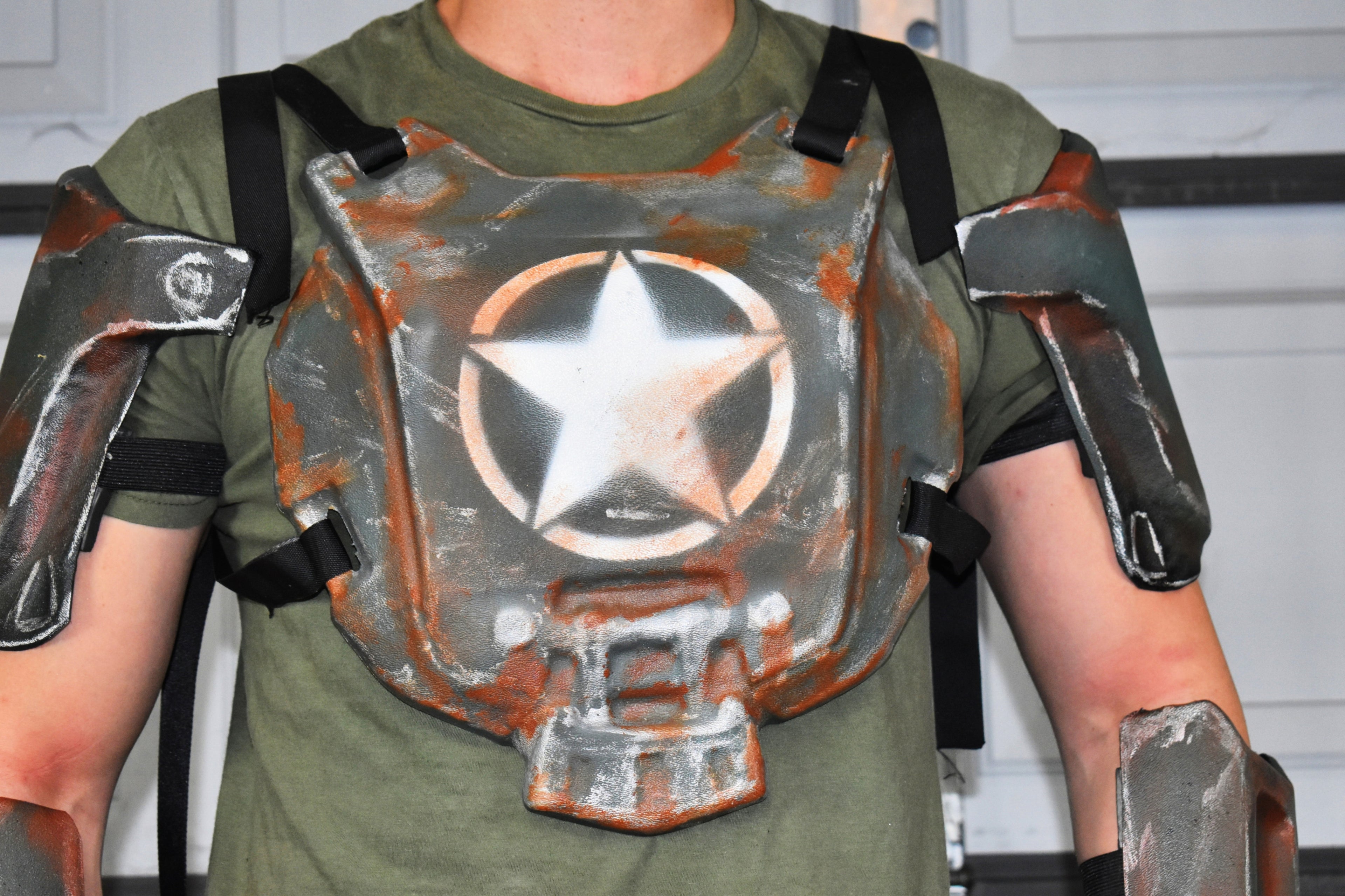 Combat Armor Chest Piece | Armor DIY Kit - Thermoformed ABS