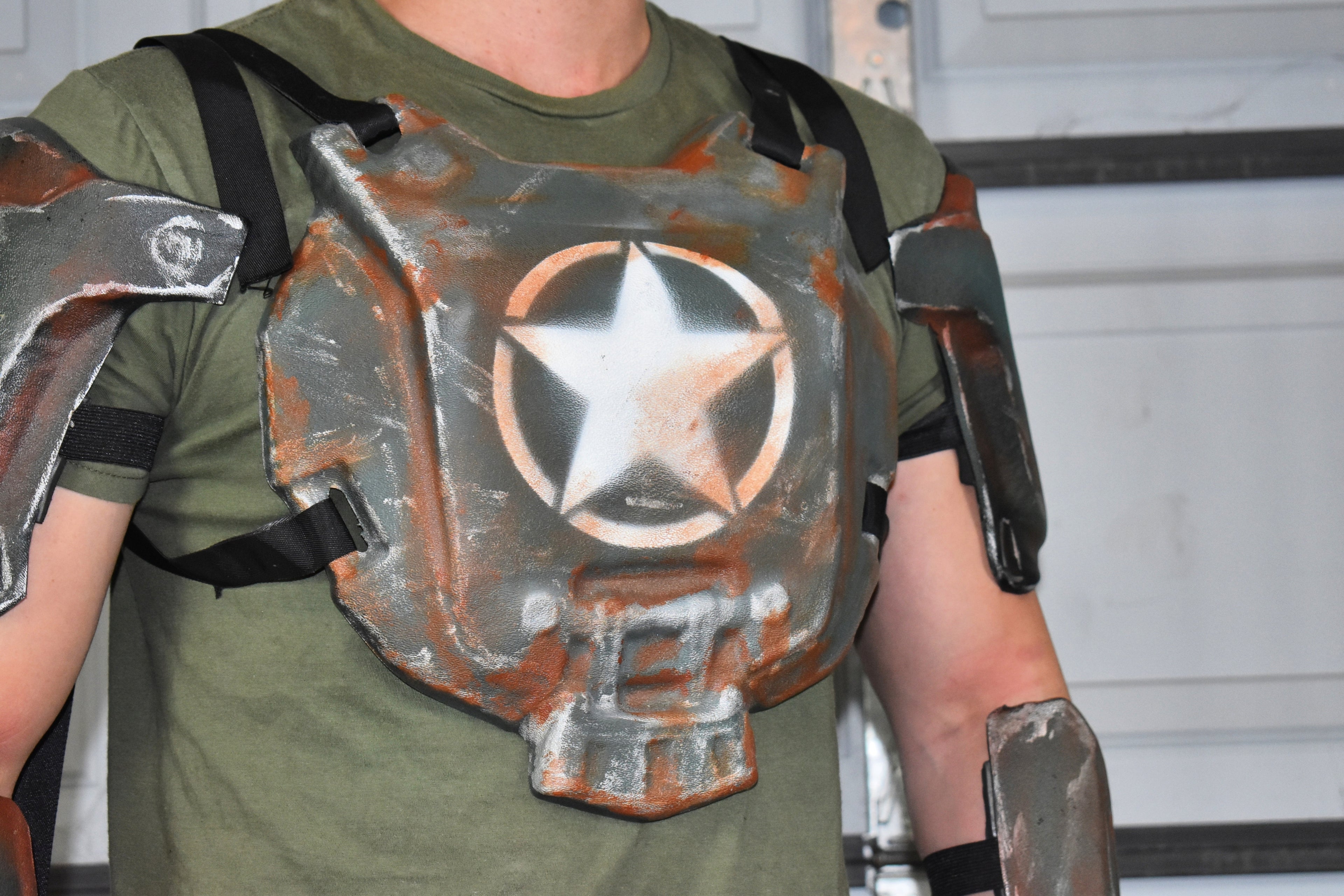 Combat Armor Chest Piece | Armor DIY Kit - Thermoformed ABS