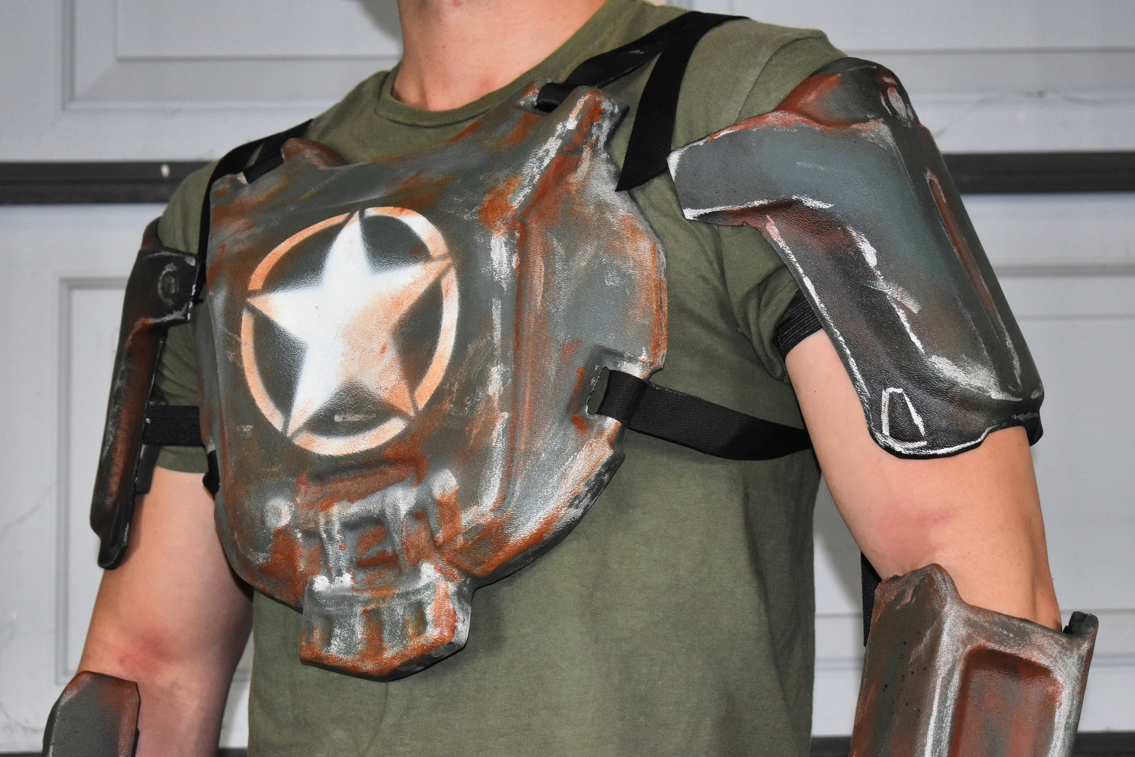Combat Armor Chest Piece | Armor DIY Kit - Thermoformed ABS