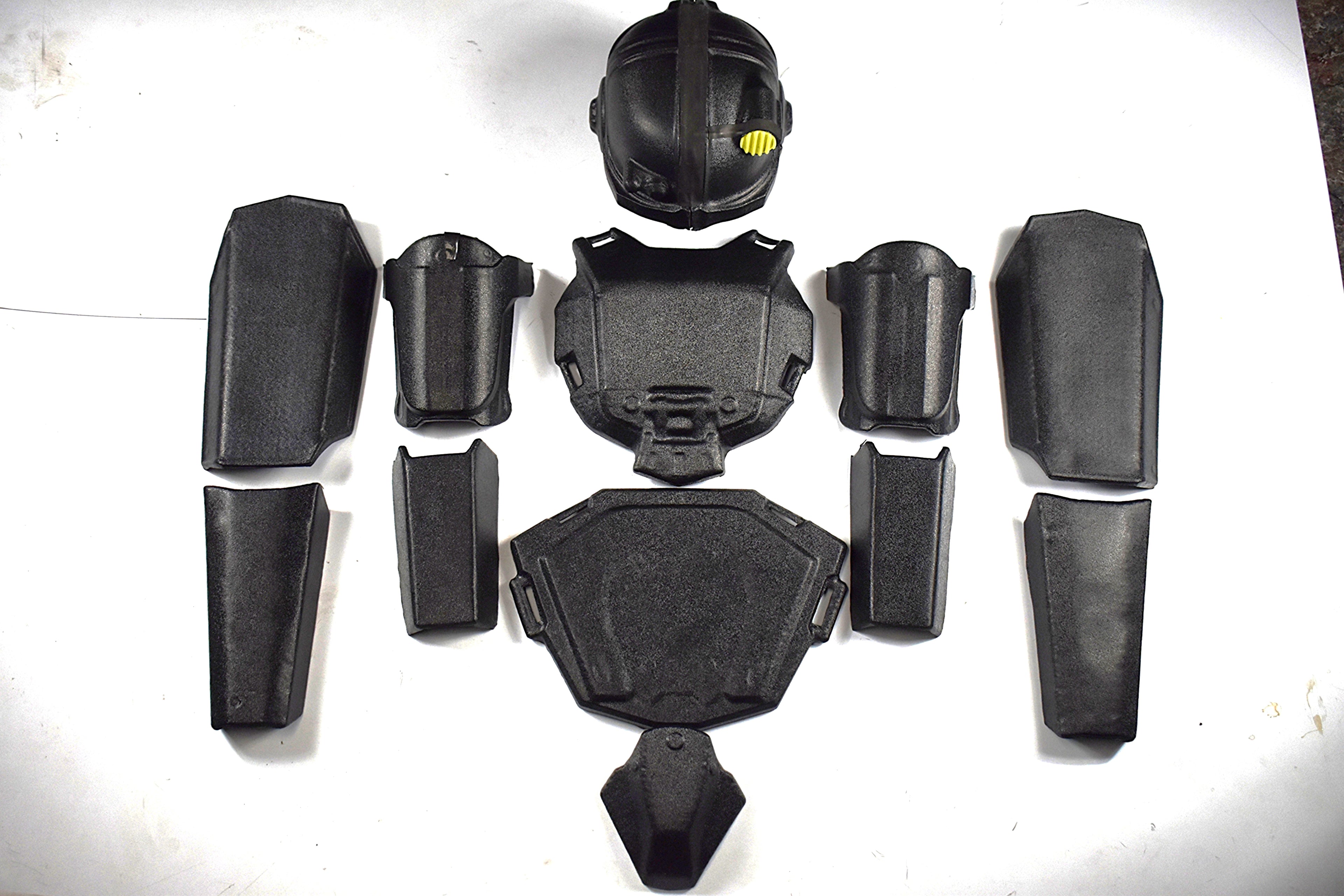 Combat Armor Full Set - FO4 Armor Kit - Thermoformed ABS Plastic