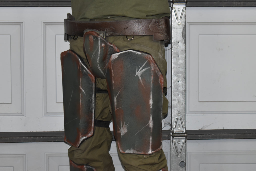 Combat Armor Leggings (FO4) - DIY Fallout Armor Kit - Unassembled