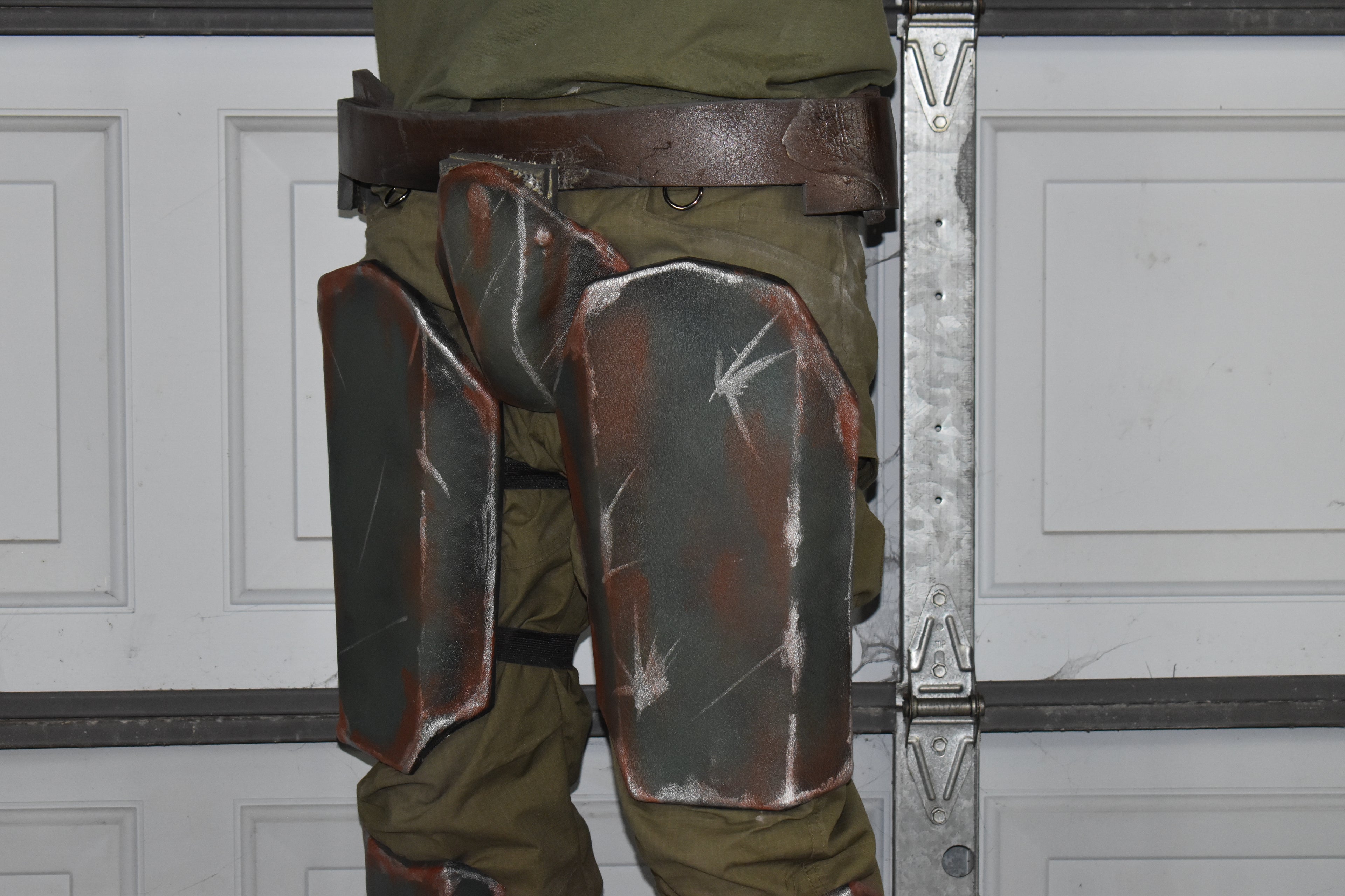 Combat Armor Leggings (FO4) - DIY Fallout Armor Kit - Unassembled