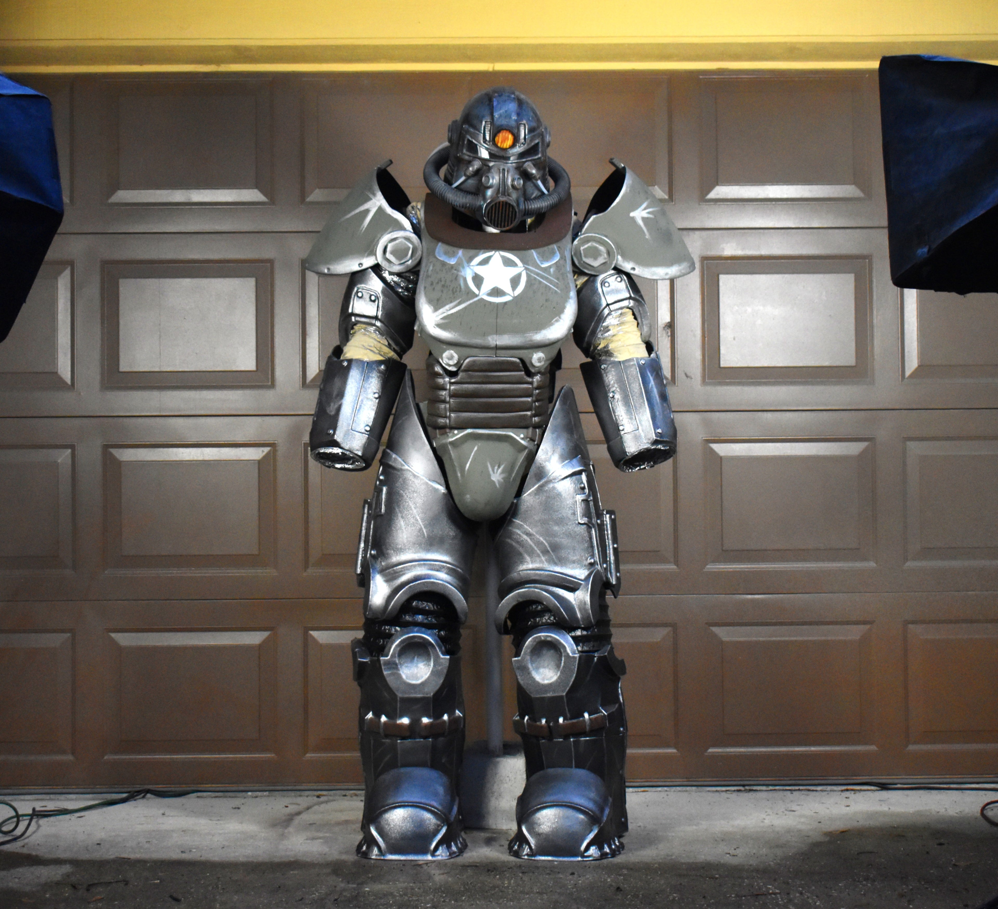 T51B Power Armor Full Suit Kit – ABS Thermoformed Armor | DIY or Fully Assembled Cosplay Suit | Lightweight Durable Costume Armor