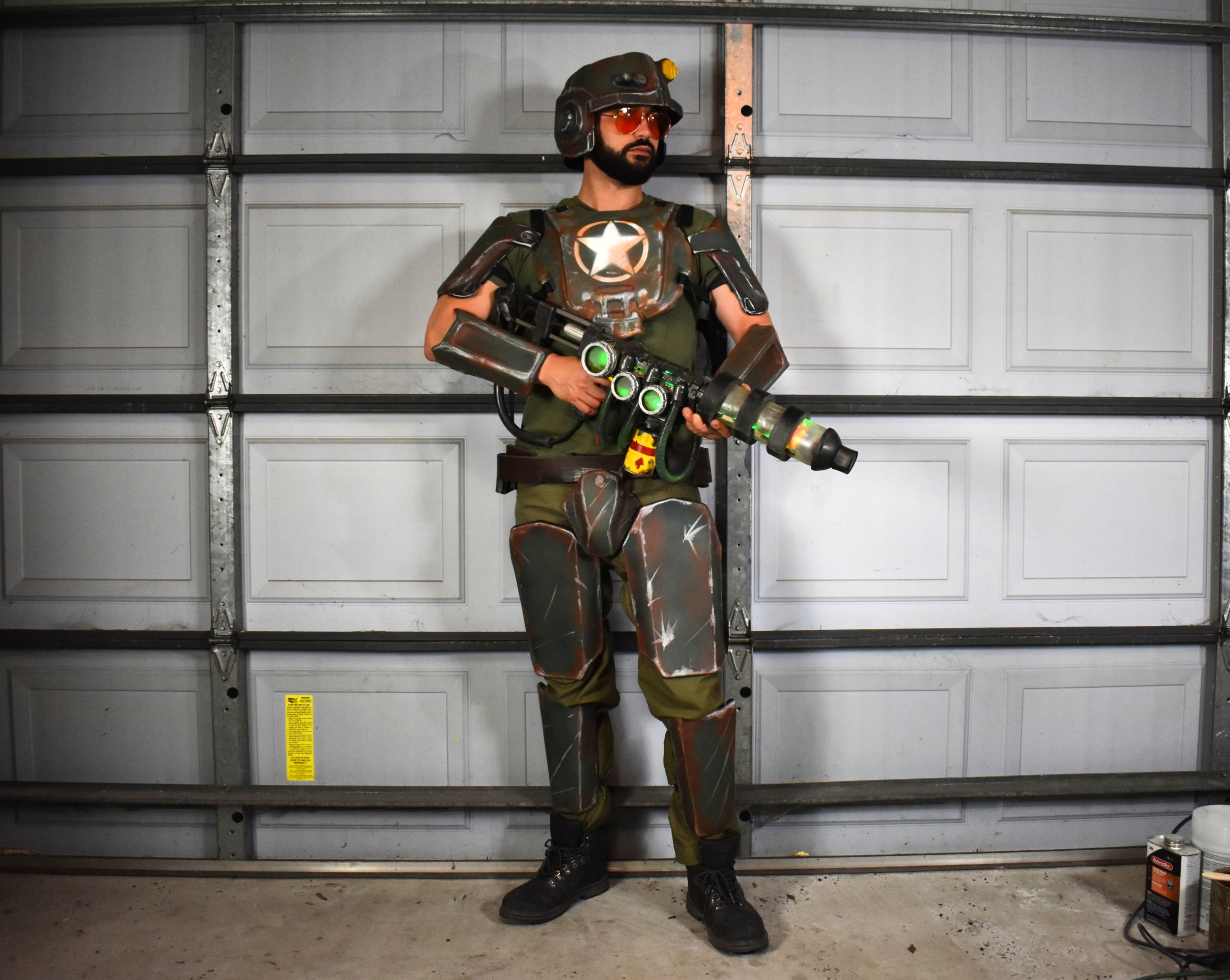 Combat Armor Full Set - FO4 Armor Kit - Thermoformed ABS Plastic