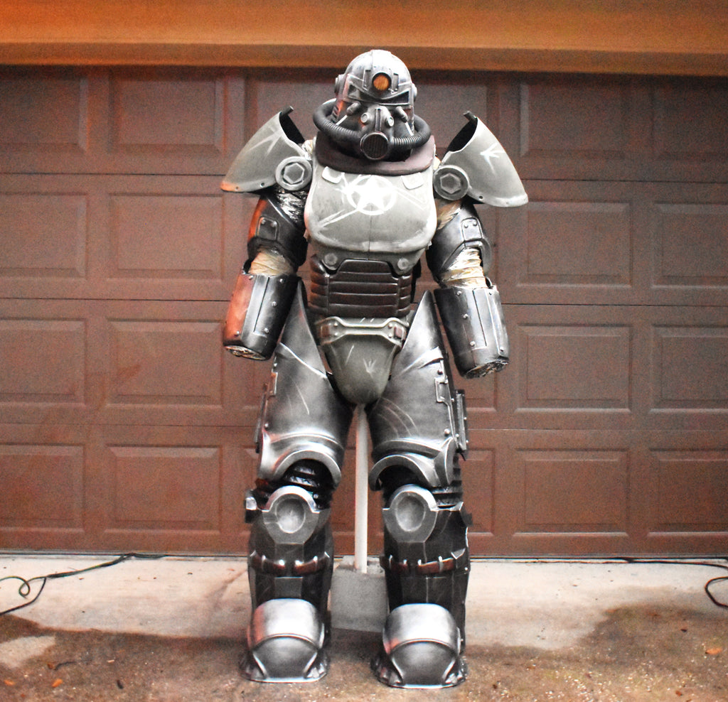 T51B Power Armor Full Suit Kit – ABS Thermoformed Armor | DIY or Fully Assembled Cosplay Suit | Lightweight Durable Costume Armor