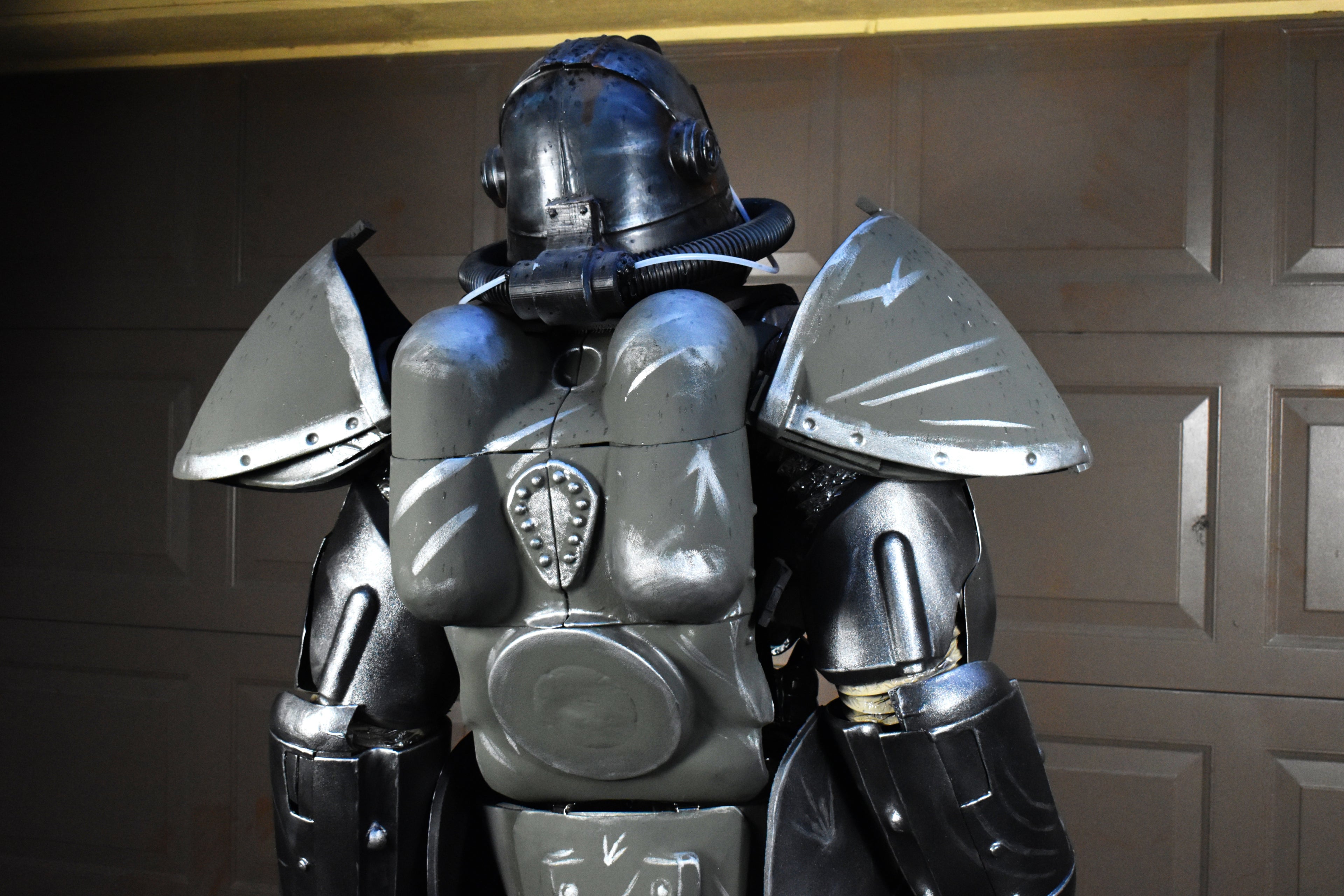T51B Power Armor Full Suit Kit – ABS Thermoformed Armor | DIY or Fully Assembled Cosplay Suit | Lightweight Durable Costume Armor