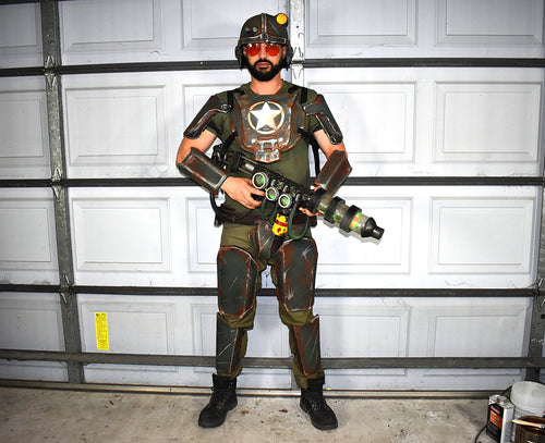 Combat Armor Full Set - FO4 Armor Kit - Thermoformed ABS Plastic