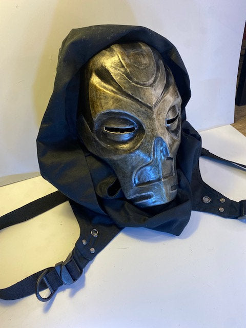 Dragon Priest Mask "Hevnoraak" - Skyrim-Inspired Cosplay Prop Armor - RAW Kit (Vacuum Formed)