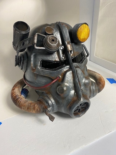 T-45d Power Armor HELMET - Full Helmet Kit - (UNASSEMBLED) - DIY Cosplay - Vacuum-Formed - Full Kit