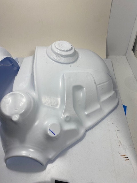 Life-Sized T-45d Power Armor HELMET - Full Kit - (UNASSEMBLED) - DIY Cosplay - Vacuum-Formed - Full Kit
