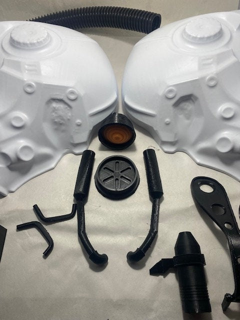 T-60 Power Armor HELMET - Full DIY Cosplay Armor Kit - (UNASSEMBLED) - Vacuum-Formed