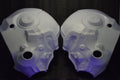 Life-Sized T-60 Power Armor HELMET Shells (UNASSEMBLED) - DIY Cosplay - Vacuum-Formed - Raw Shells
