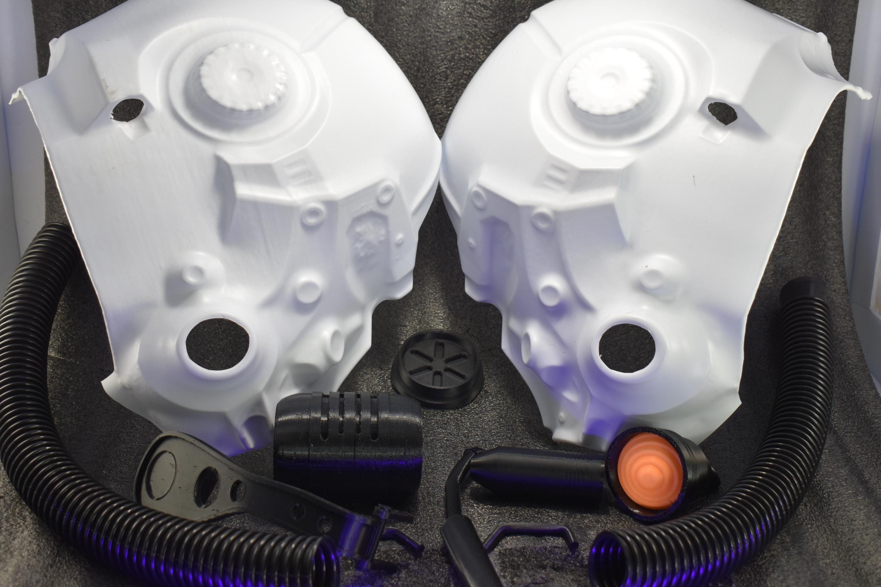 T-60 Power Armor HELMET - Full DIY Cosplay Armor Kit - (UNASSEMBLED) - Vacuum-Formed