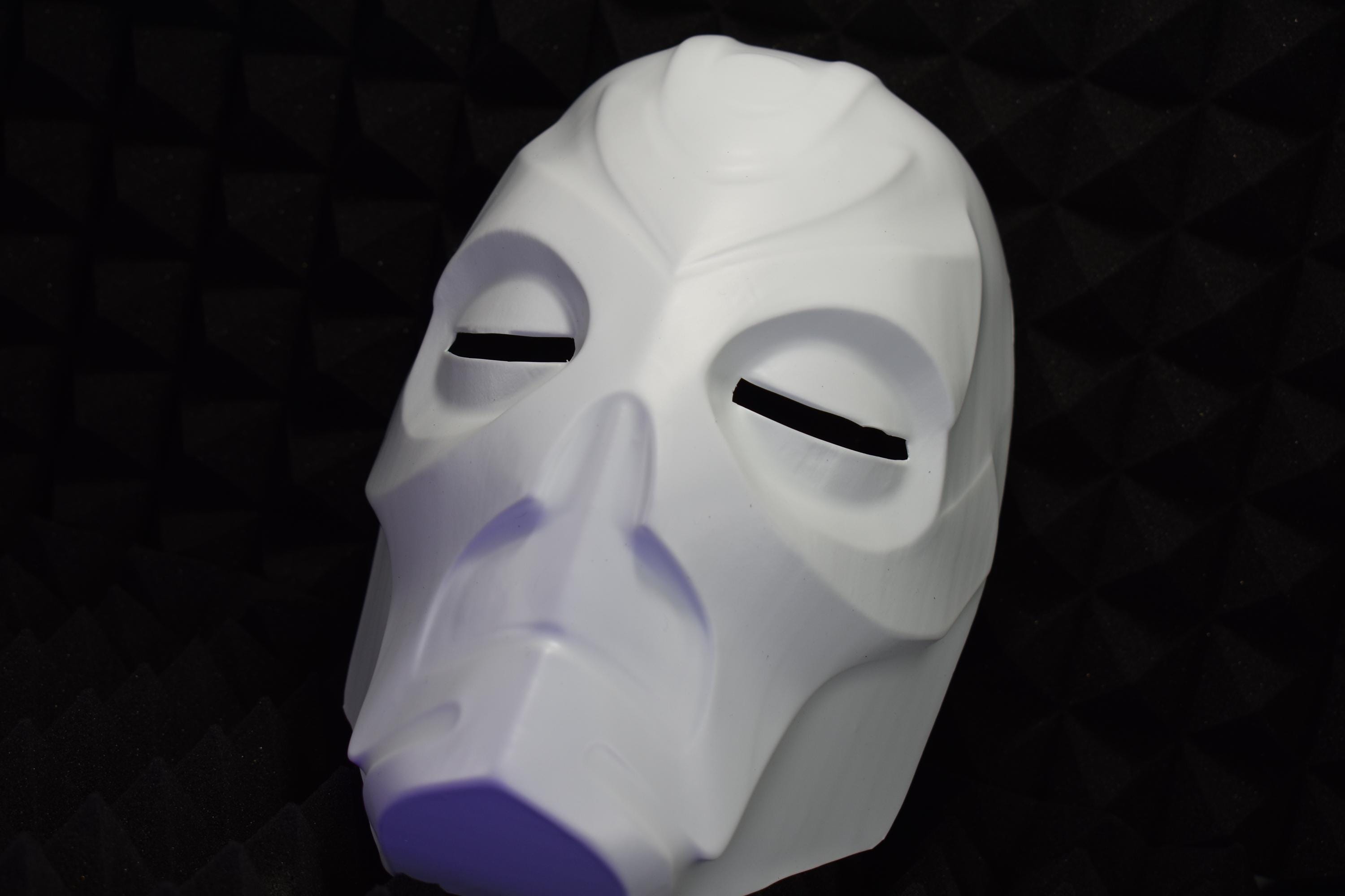 Dragon Priest Mask "Hevnoraak" - Skyrim-Inspired Cosplay Prop Armor - RAW Kit (Vacuum Formed)