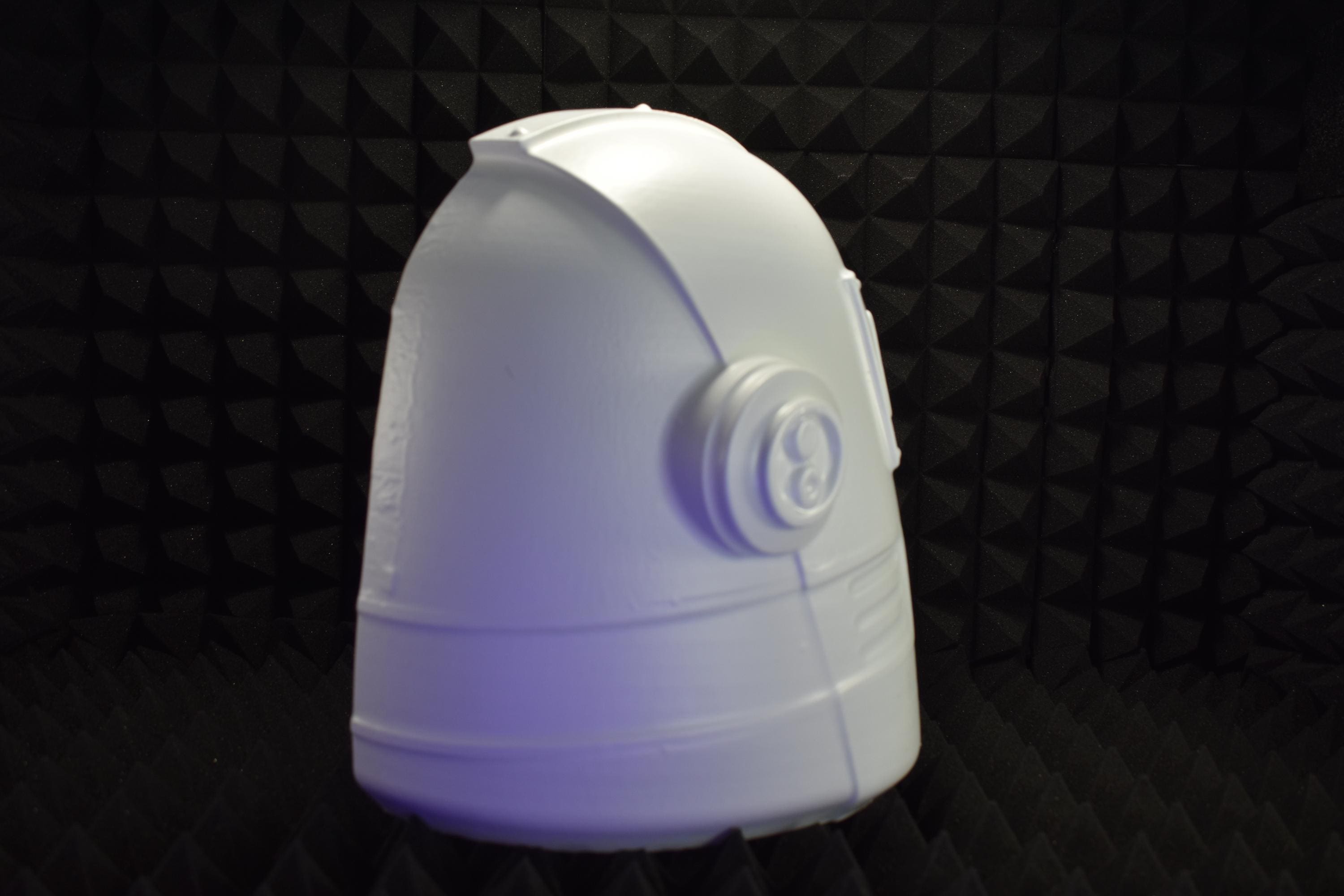 T51b Power Armor HELMET Shells (UNASSEMBLED) - DIY Cosplay Kit - Vacuum-Formed - Raw Armor Shells