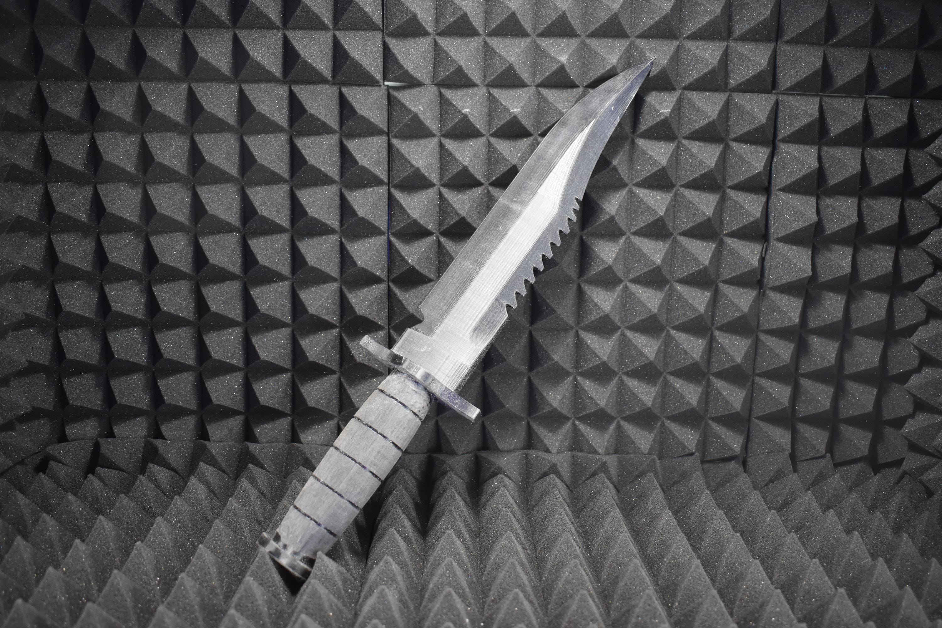 Combat Knife | DIY Unpainted | Fallout-Inspired Cosplay Weapon Prop