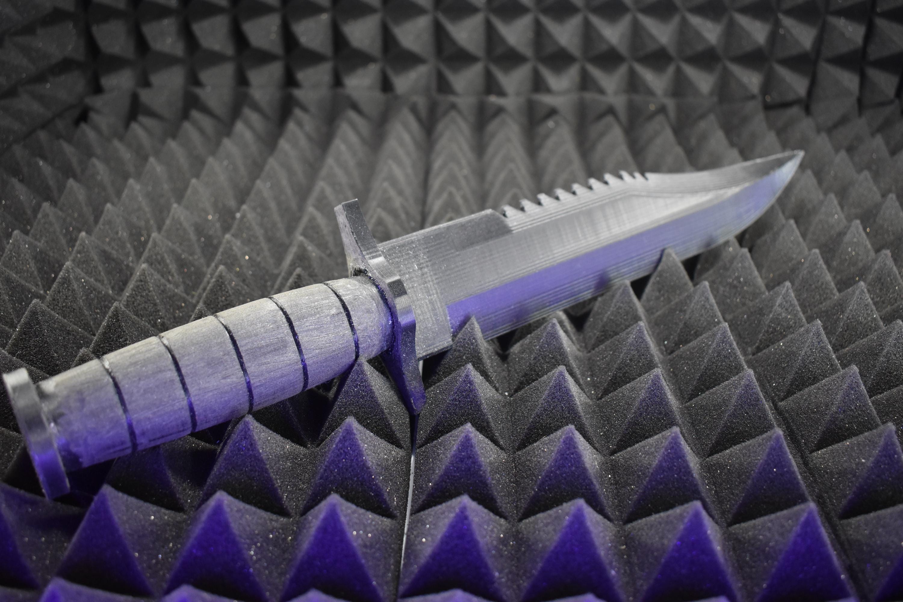 Combat Knife | DIY Unpainted | Fallout-Inspired Cosplay Weapon Prop