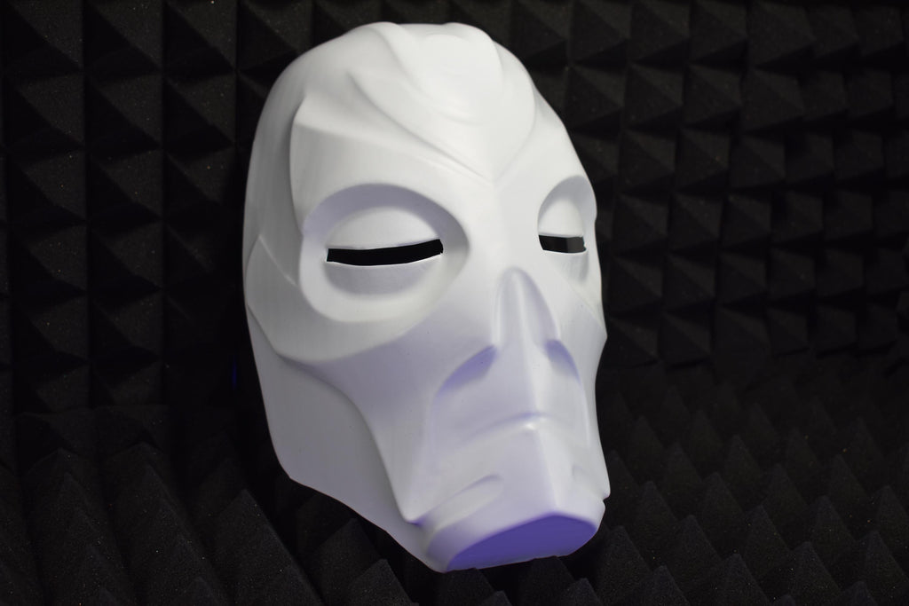 Dragon Priest Mask "Hevnoraak" - Skyrim-Inspired Cosplay Prop Armor - RAW Kit (Vacuum Formed)