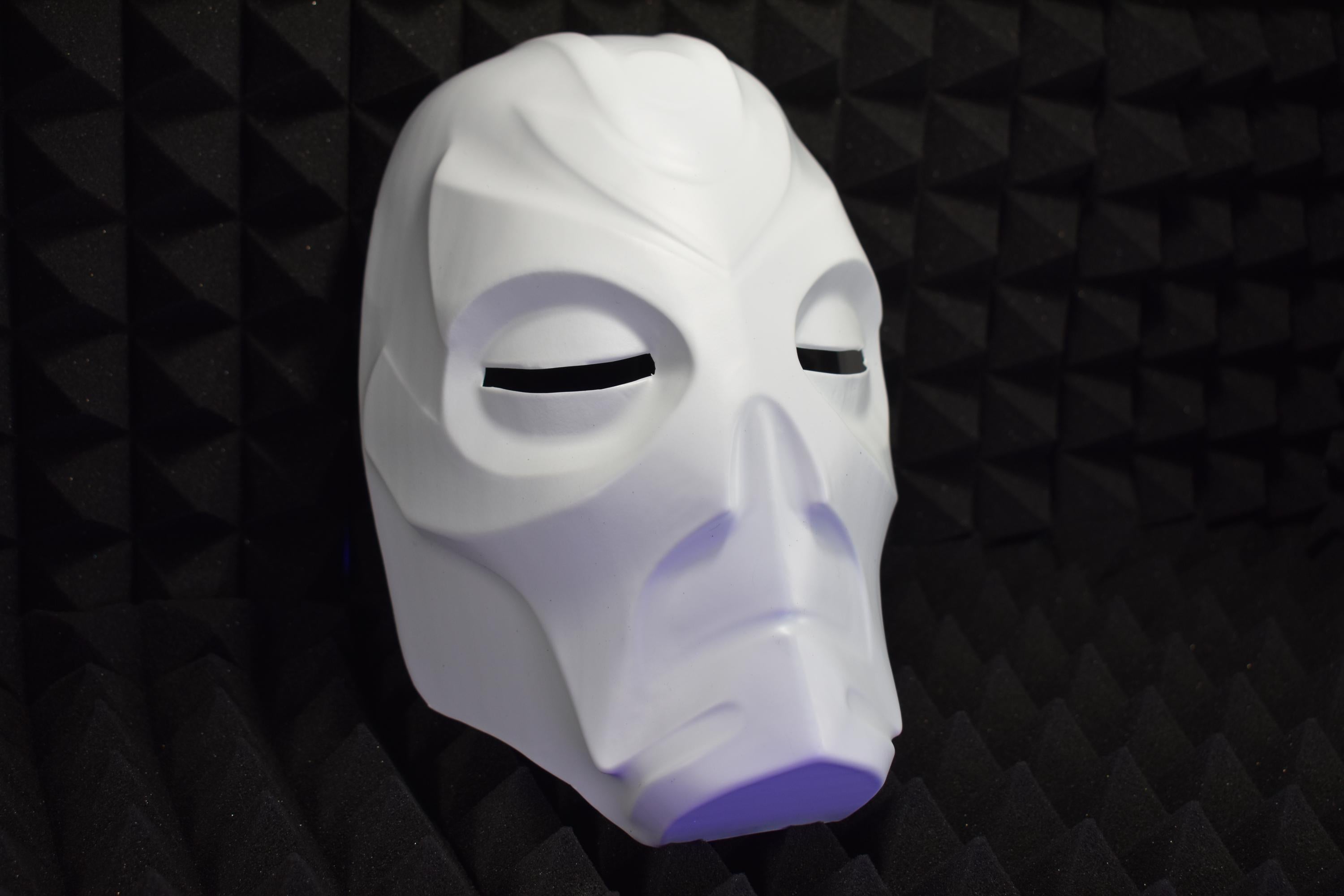 Dragon Priest Mask "Hevnoraak" - Skyrim-Inspired Cosplay Prop Armor - RAW Kit (Vacuum Formed)