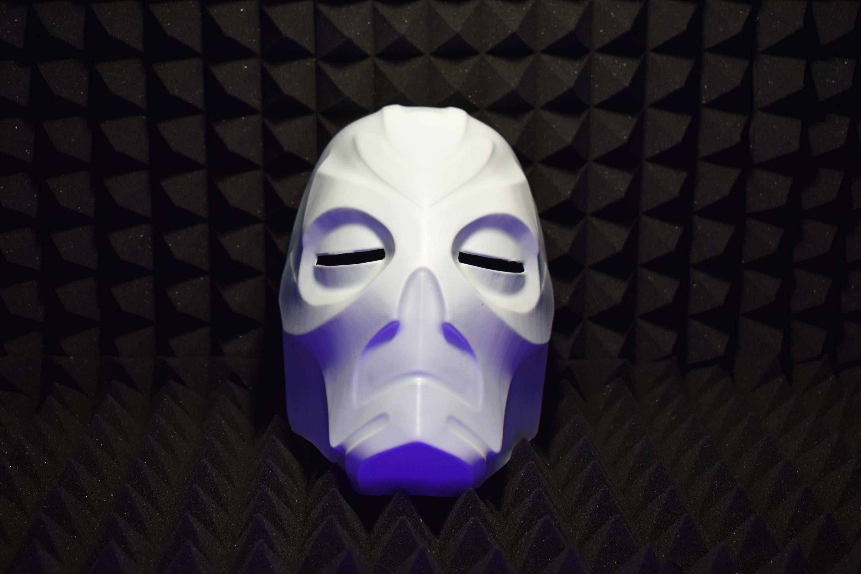 Dragon Priest Mask "Hevnoraak" - Skyrim-Inspired Cosplay Prop Armor - RAW Kit (Vacuum Formed)