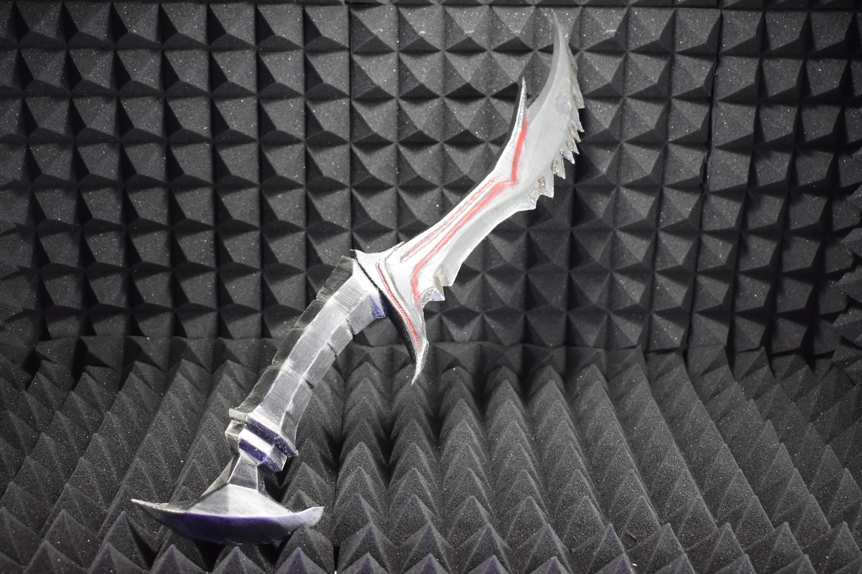 Daedric Dagger - Skyrim-Inspired Cosplay Weapon Prop