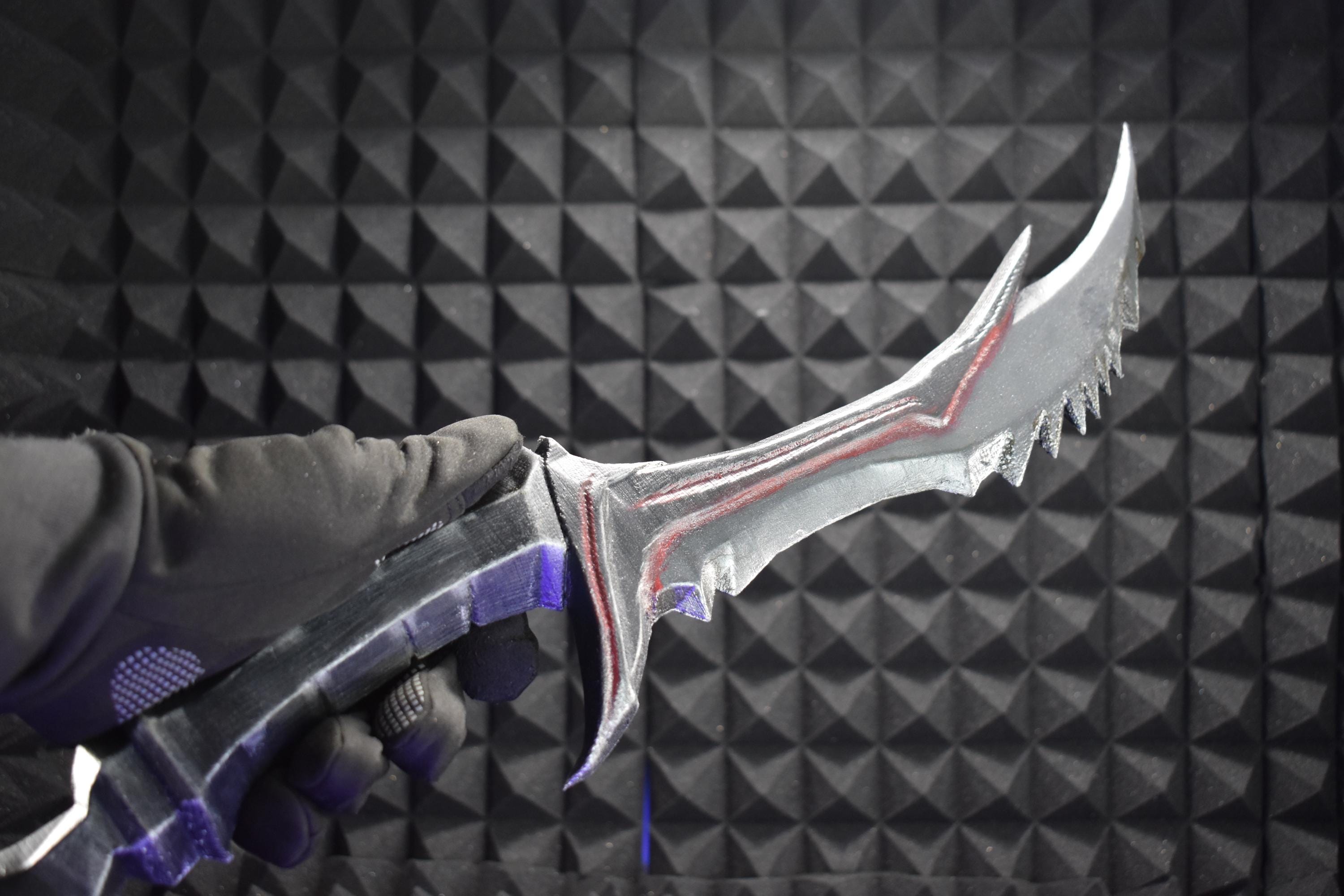 Daedric Dagger - Skyrim-Inspired Cosplay Weapon Prop