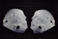 T60 Power Armor HELMET DIY Cosplay Kit (UNASSEMBLED) - Vacuum-Formed - Raw Shells