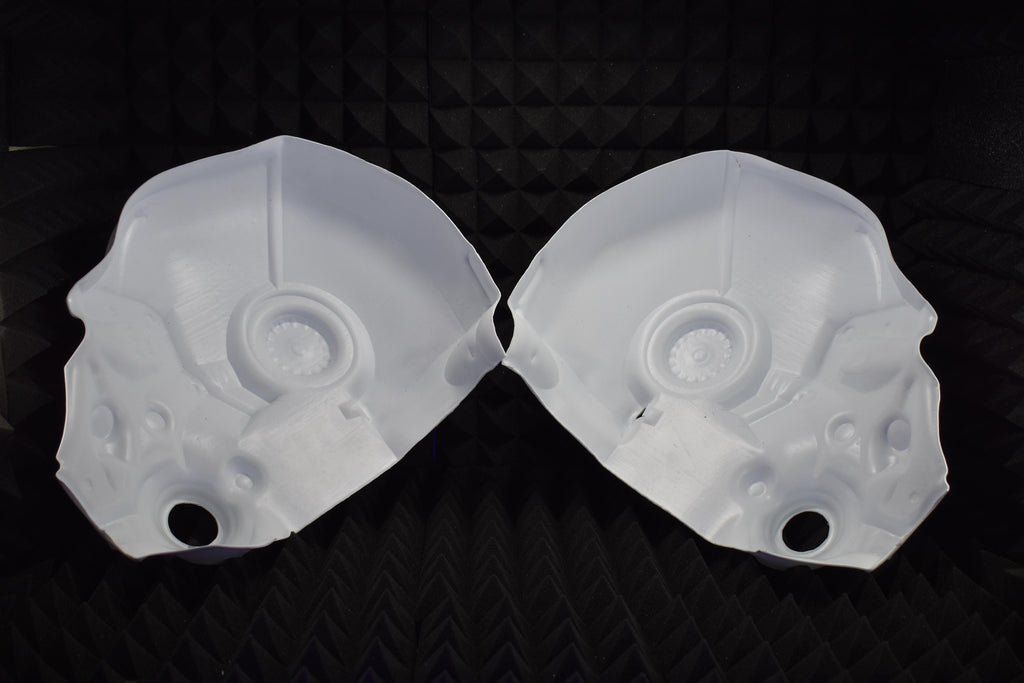 T60 Power Armor HELMET DIY Cosplay Kit (UNASSEMBLED) - Vacuum-Formed - Raw Shells