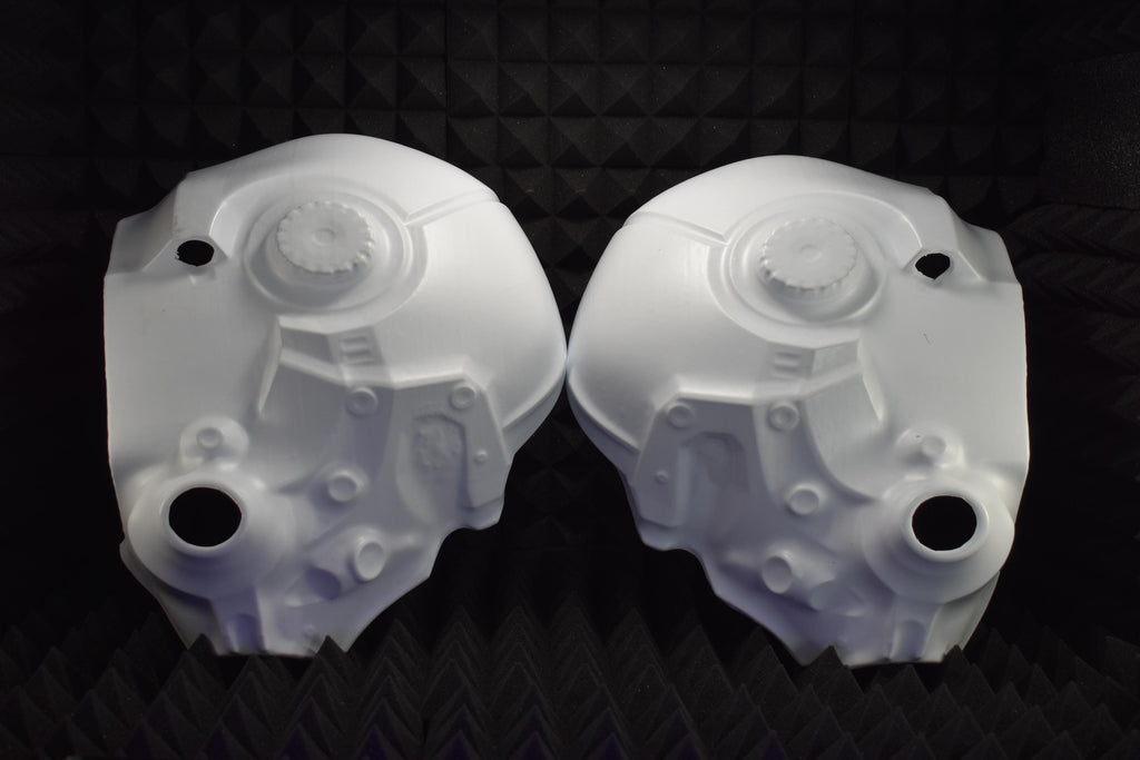 T60 Power Armor HELMET DIY Cosplay Kit (UNASSEMBLED) - Vacuum-Formed - Raw Shells
