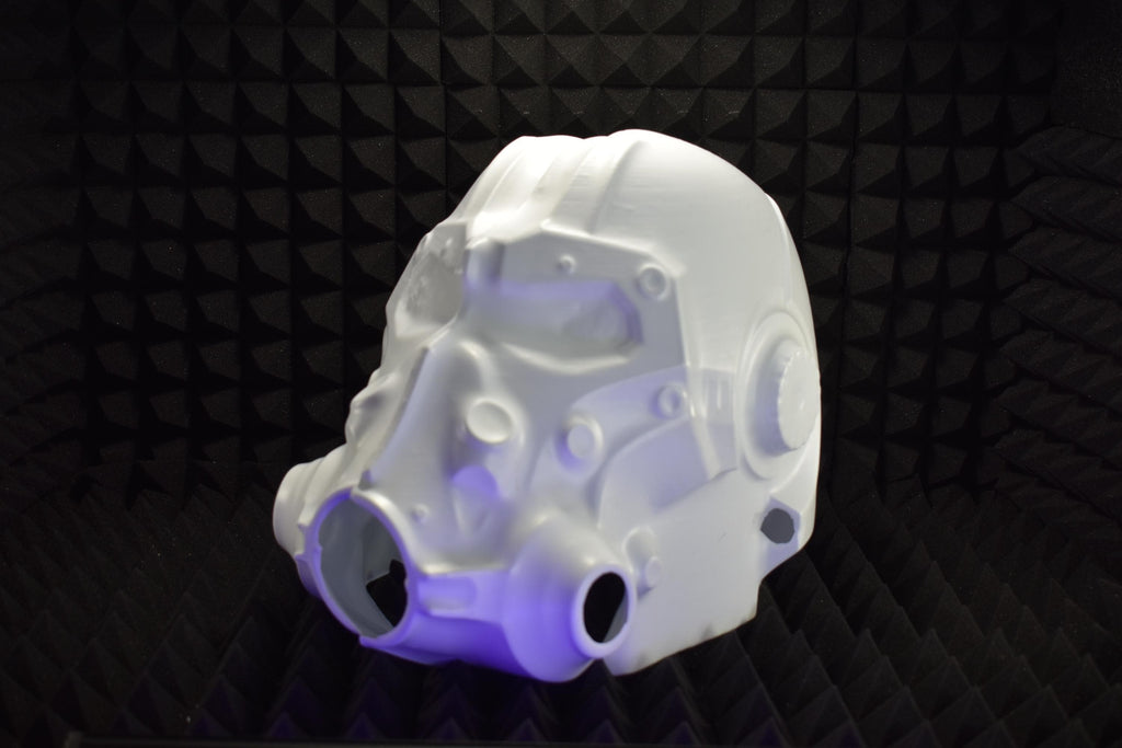 T60 Power Armor HELMET DIY Cosplay Kit (UNASSEMBLED) - Vacuum-Formed - Raw Shells