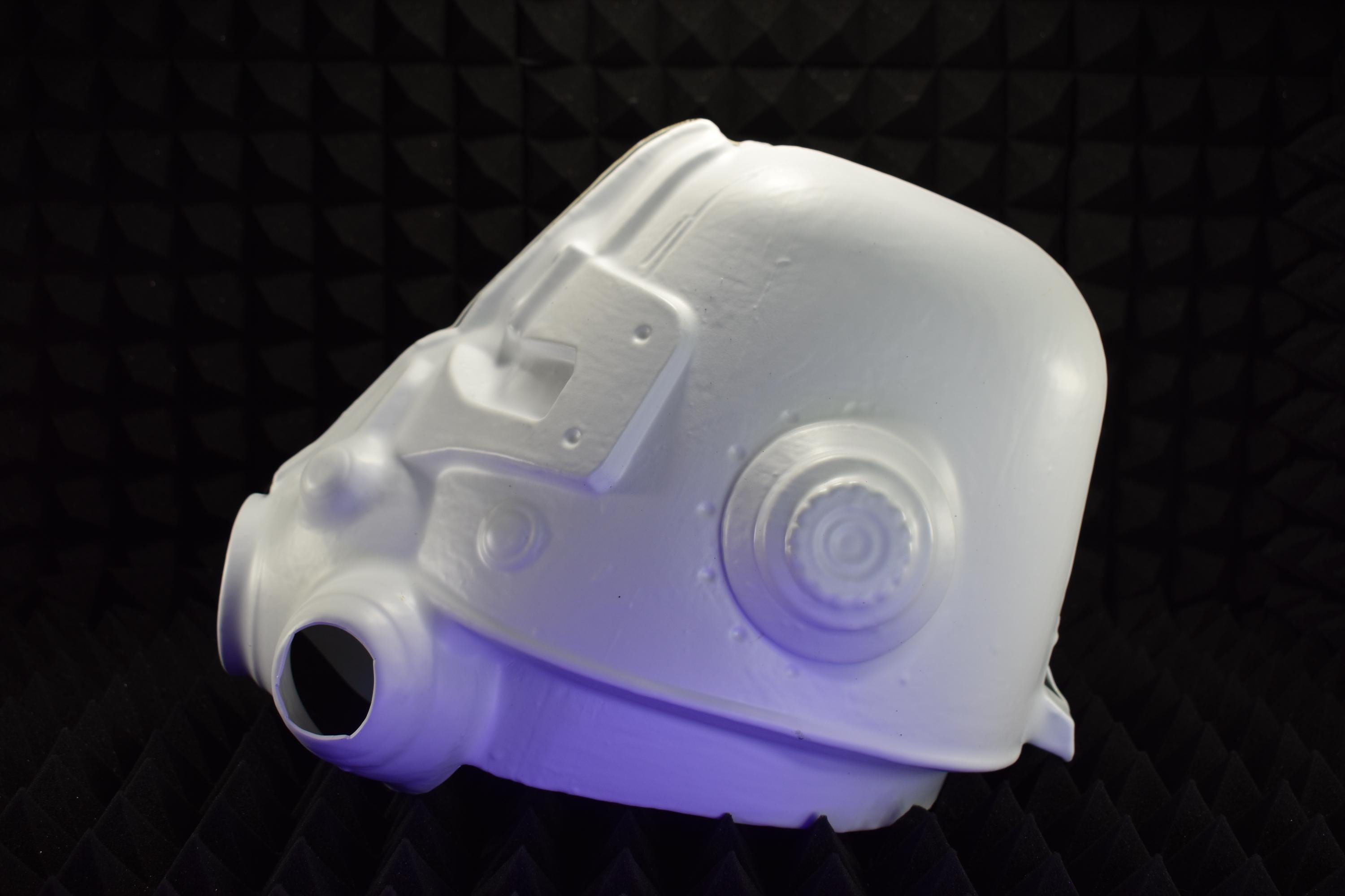 T-45d Power Armor HELMET - Full Helmet Kit - (UNASSEMBLED) - DIY Cosplay - Vacuum-Formed - Full Kit