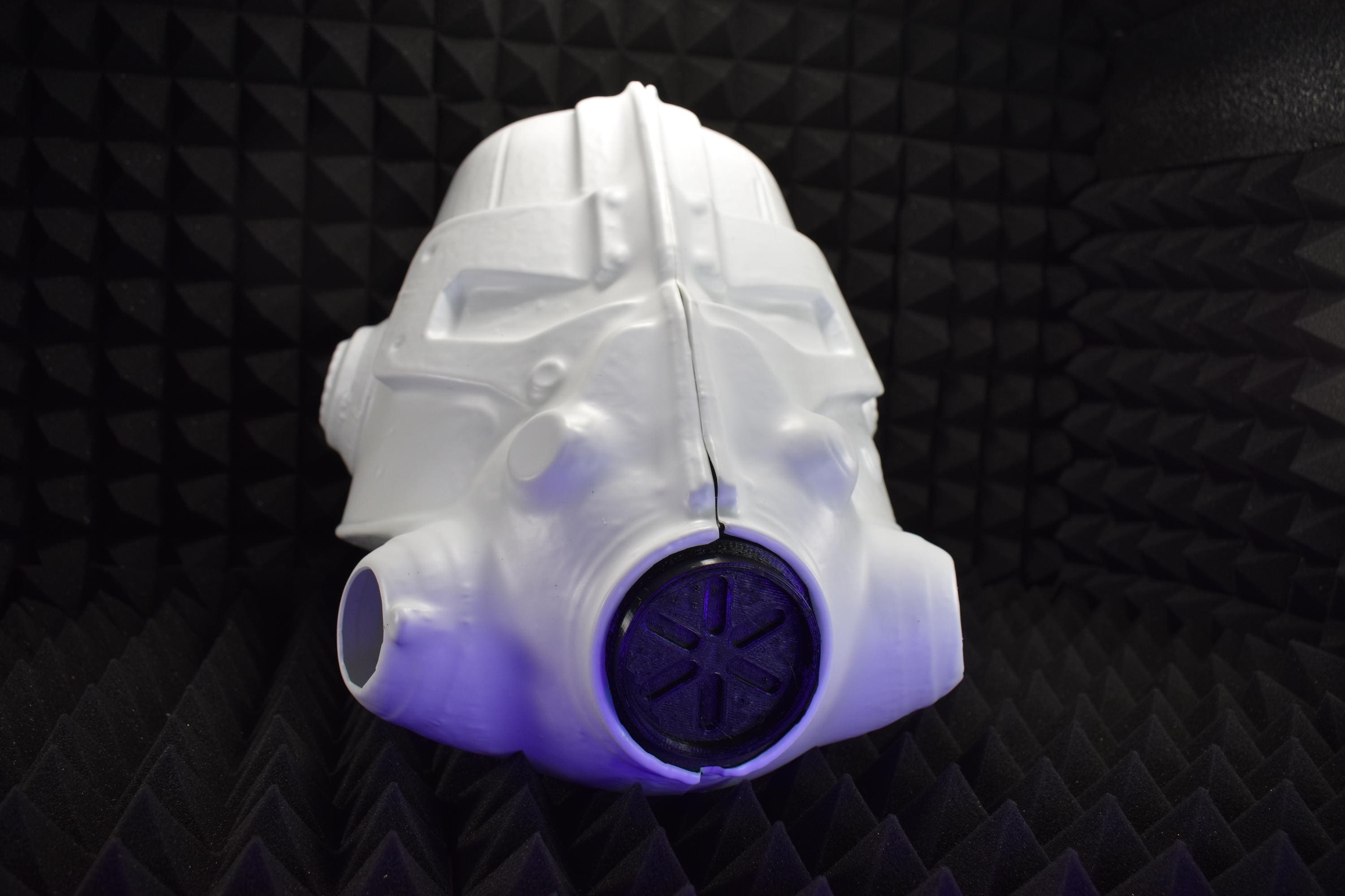 T-45d Power Armor HELMET - Full Helmet Kit - (UNASSEMBLED) - DIY Cosplay - Vacuum-Formed - Full Kit