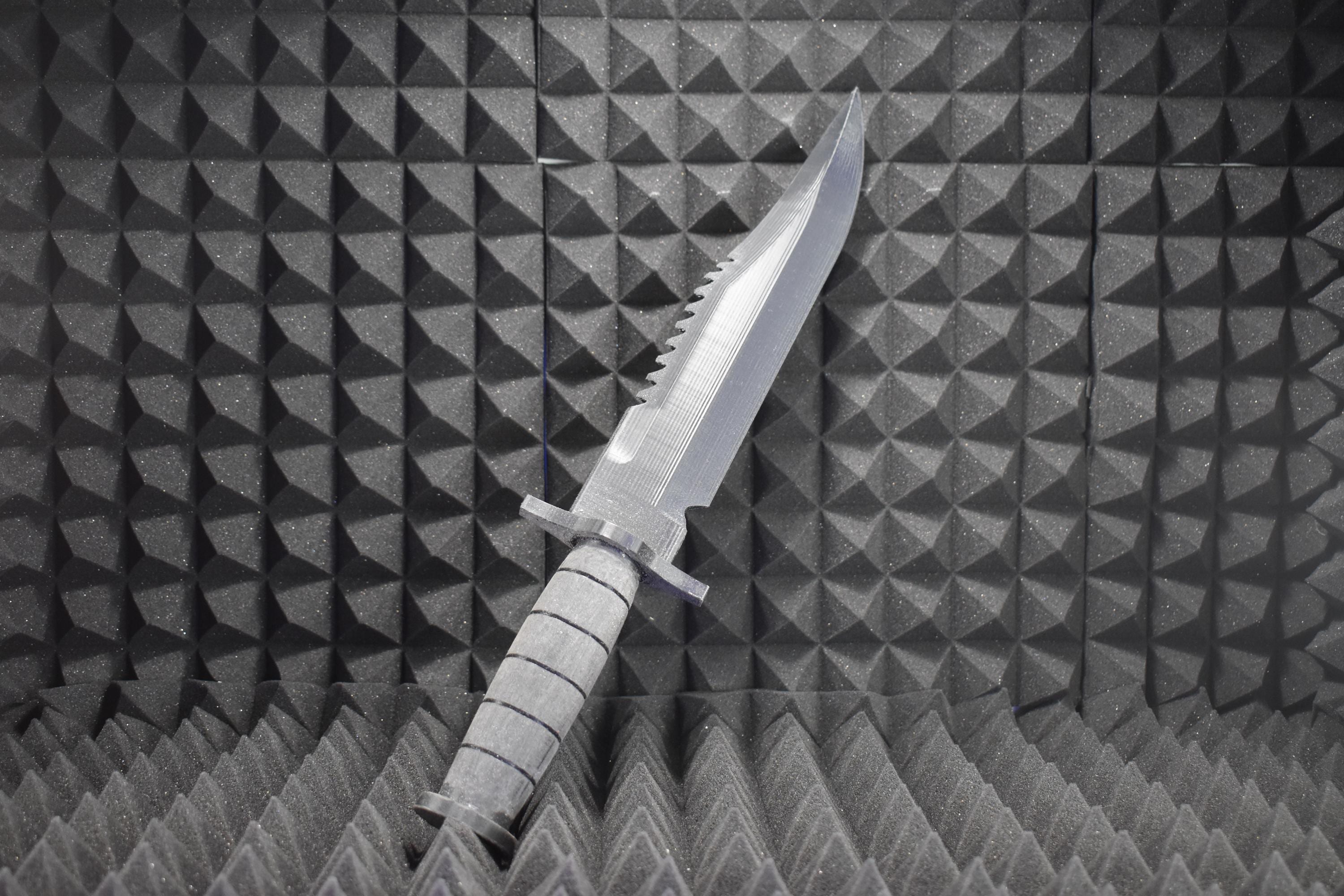 Combat Knife | DIY Unpainted | Fallout-Inspired Cosplay Weapon Prop