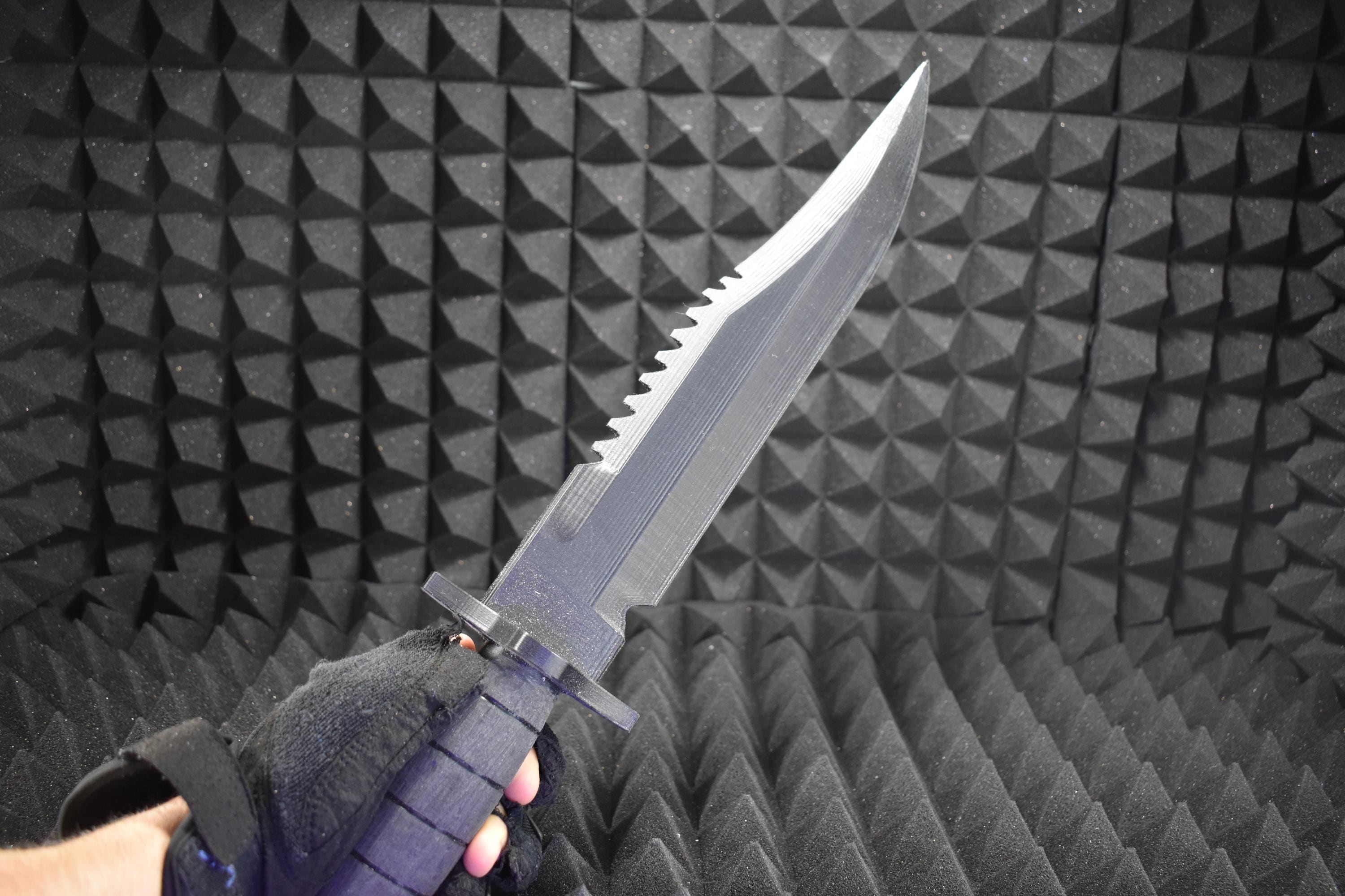 Combat Knife | DIY Unpainted | Fallout-Inspired Cosplay Weapon Prop