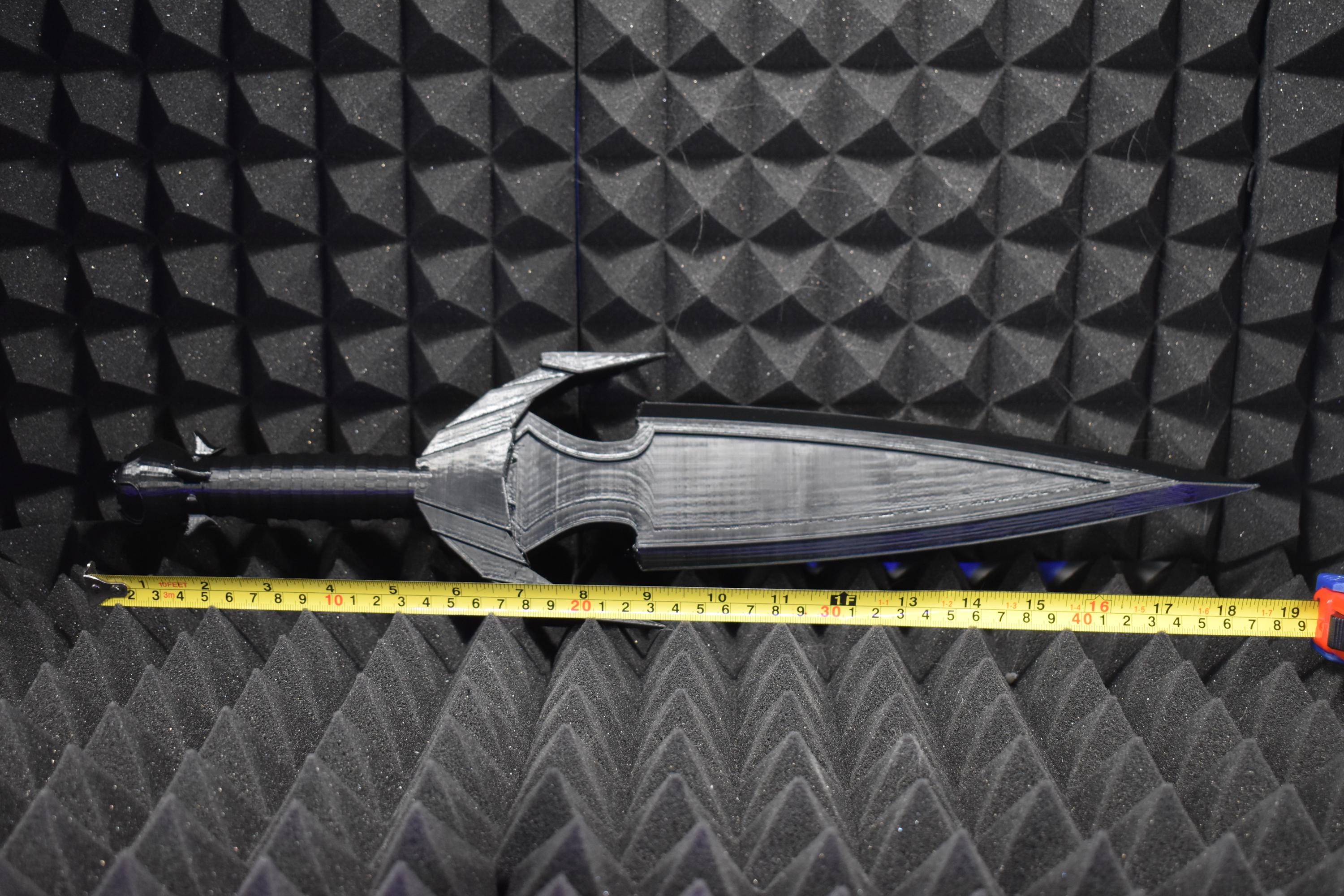 Mehrunes' Razor | Skyrim-Inspired Cosplay Prop Replica - Unpainted