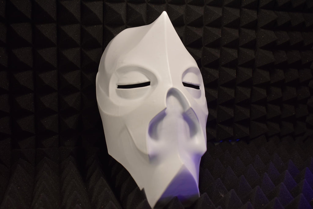 Dragon Priest Mask "Konahrik" - Skyrim-Inspired Cosplay Prop Armor - RAW Kit (Vacuum Formed)