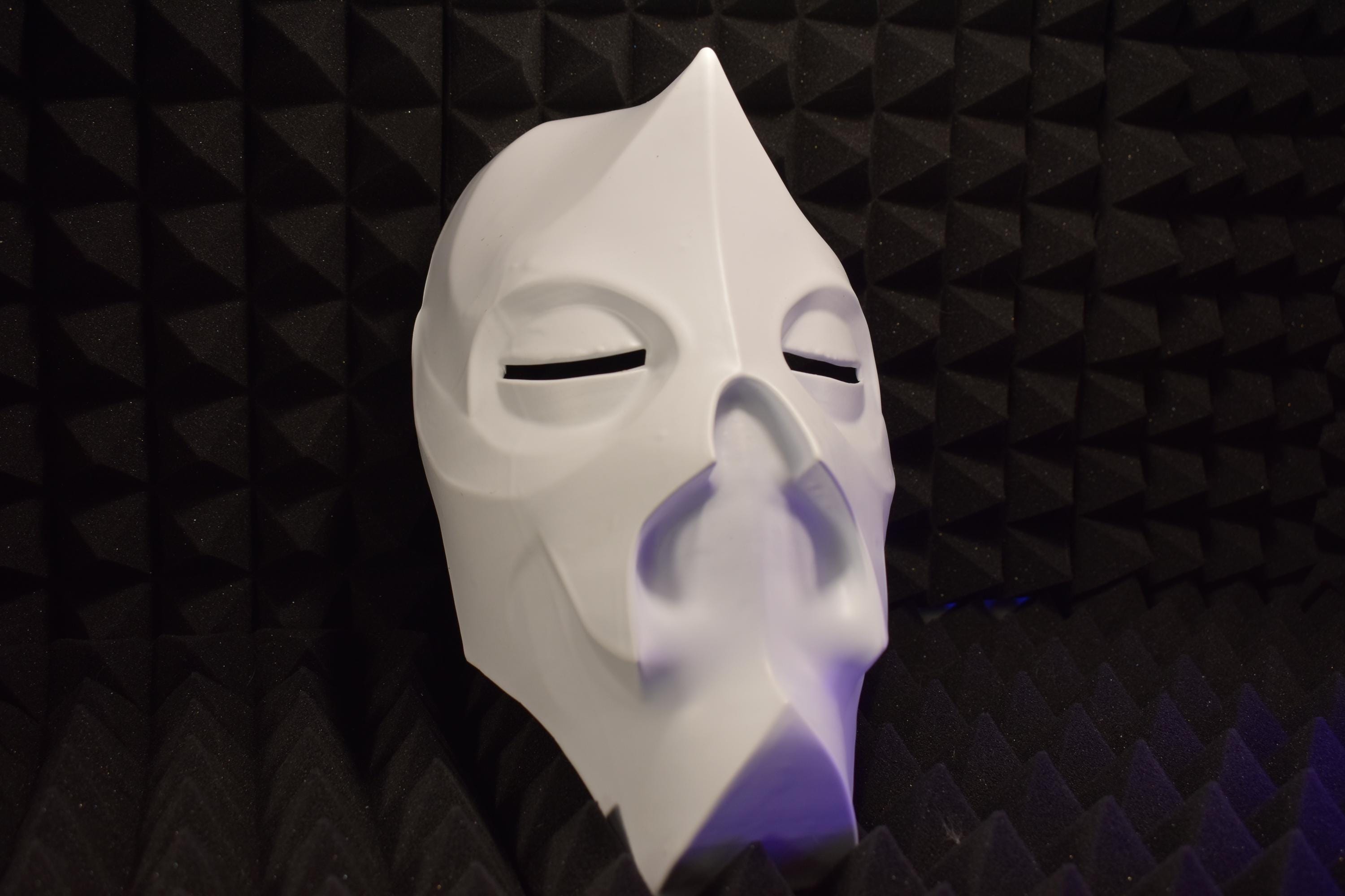 Dragon Priest Mask "Konahrik" - Skyrim-Inspired Cosplay Prop Armor - RAW Kit (Vacuum Formed)