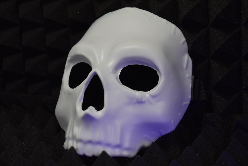 Tactical Phantom Skull Mask  DIY Special Forces Cosplay, Unpainted, Customizable, Thermoformed & Durable