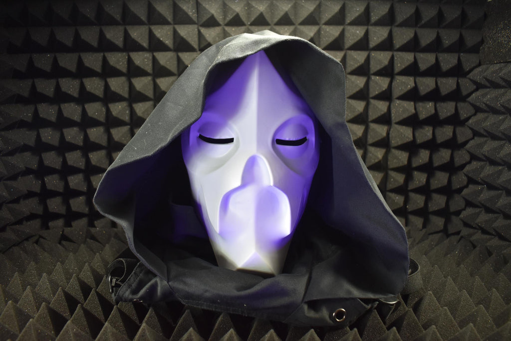 Dragon Priest Mask "Konahrik" - Skyrim-Inspired Cosplay Prop Armor - RAW Kit (Vacuum Formed)