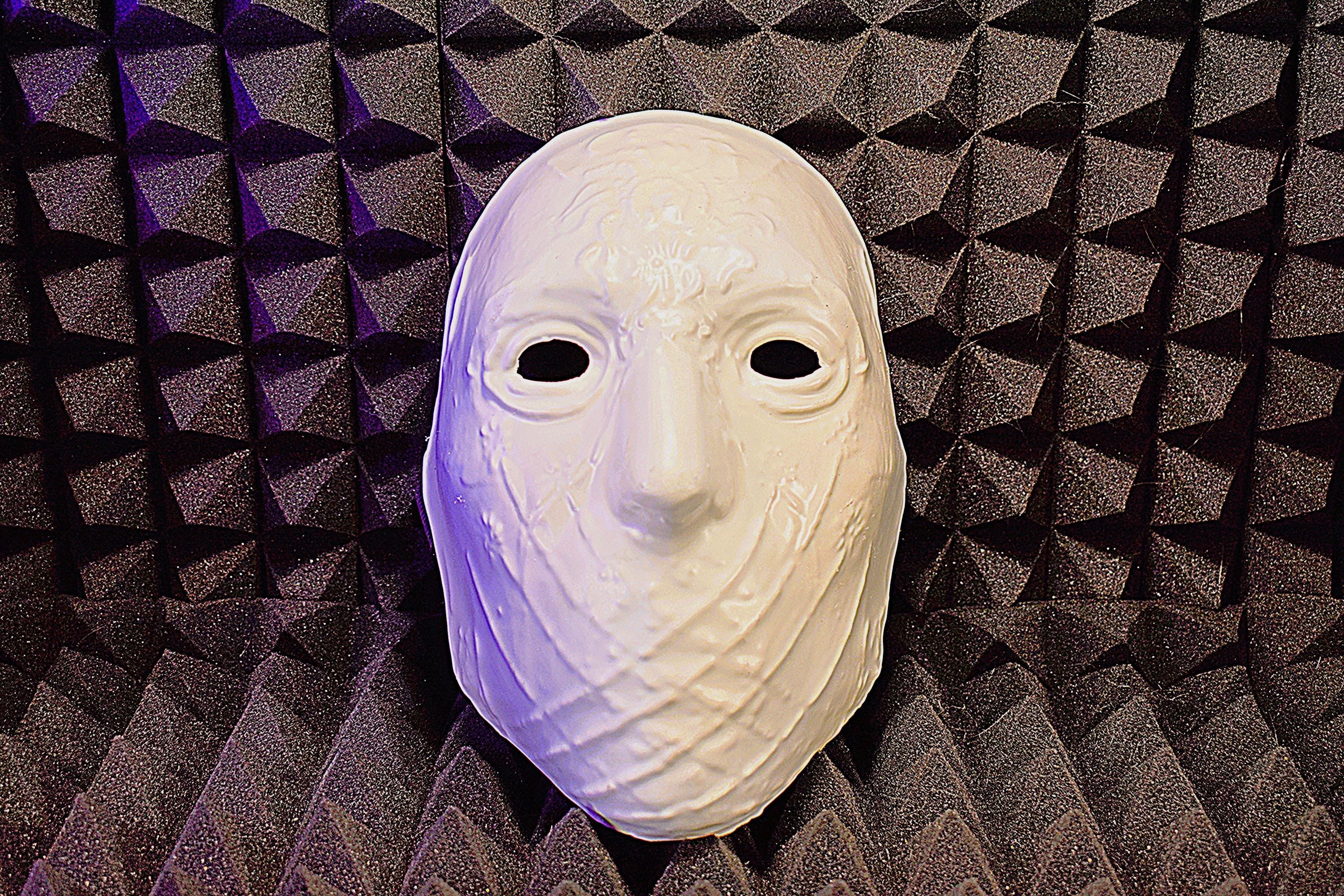 Mask of Conviction - Fantasy Cosplay Mask - DIY Cosplay Kit with Straps