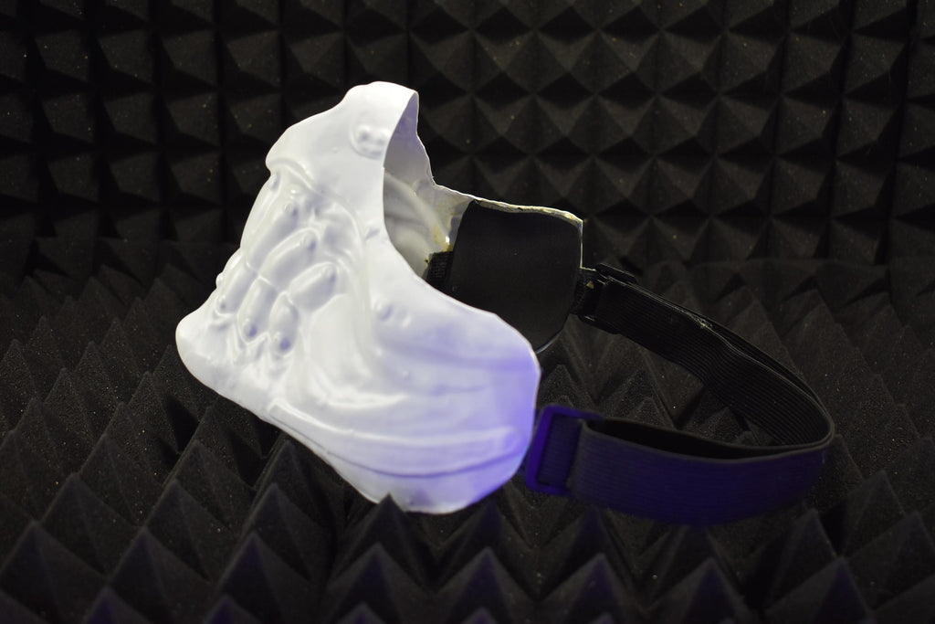 Wasteland Fury Mask  DIY Cosplay Kit, Post-Apocalyptic War Chief Mask, Ready to Paint
